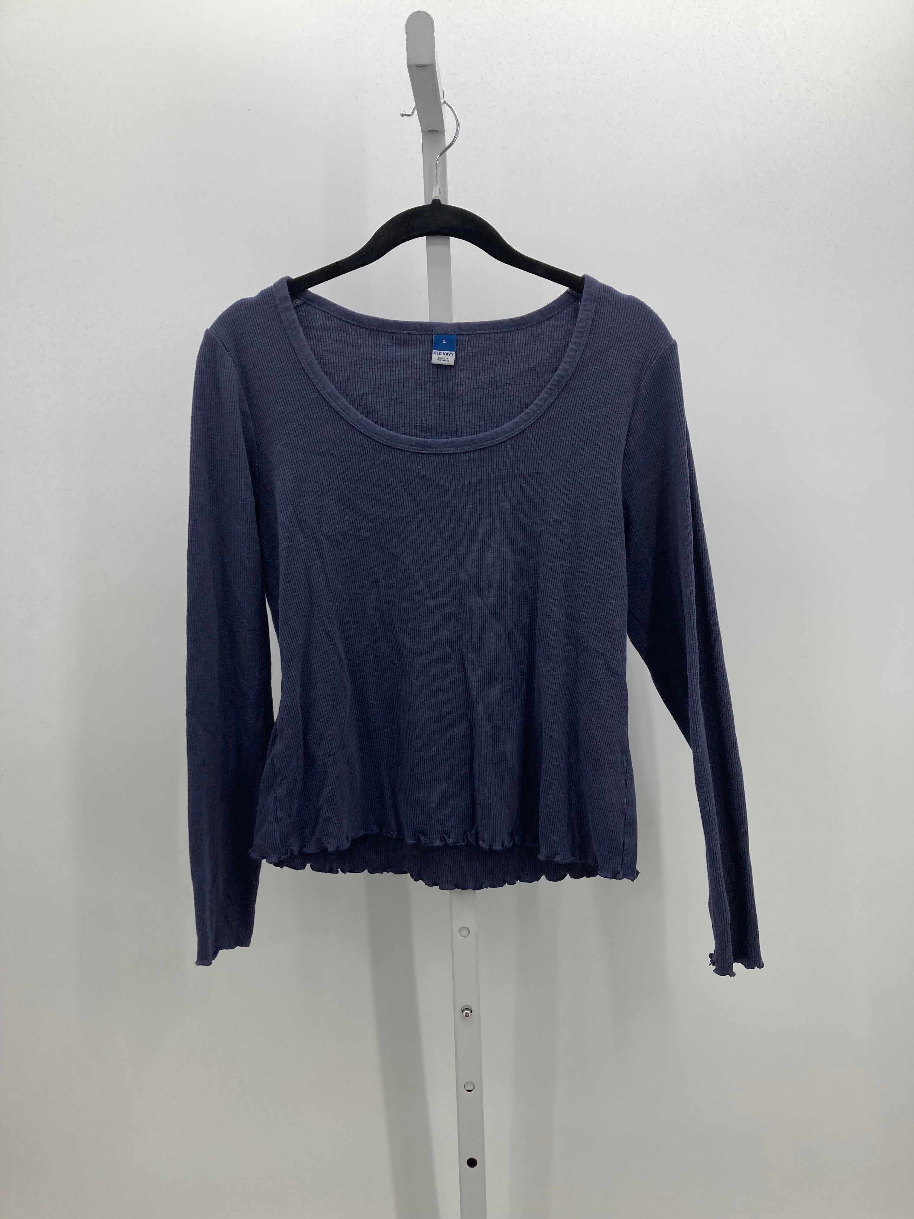Old Navy Size Large Misses Long Sleeve Shirt
