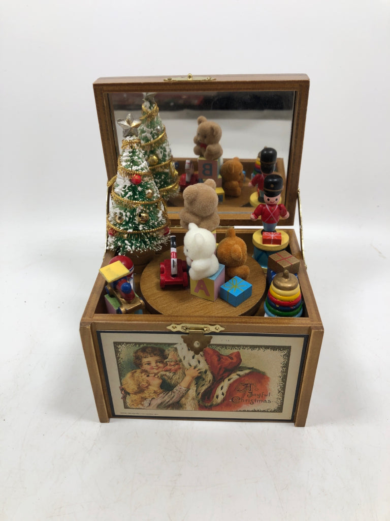 ENESCO JOYFUL CHRISTMAS MUSIC BOX.