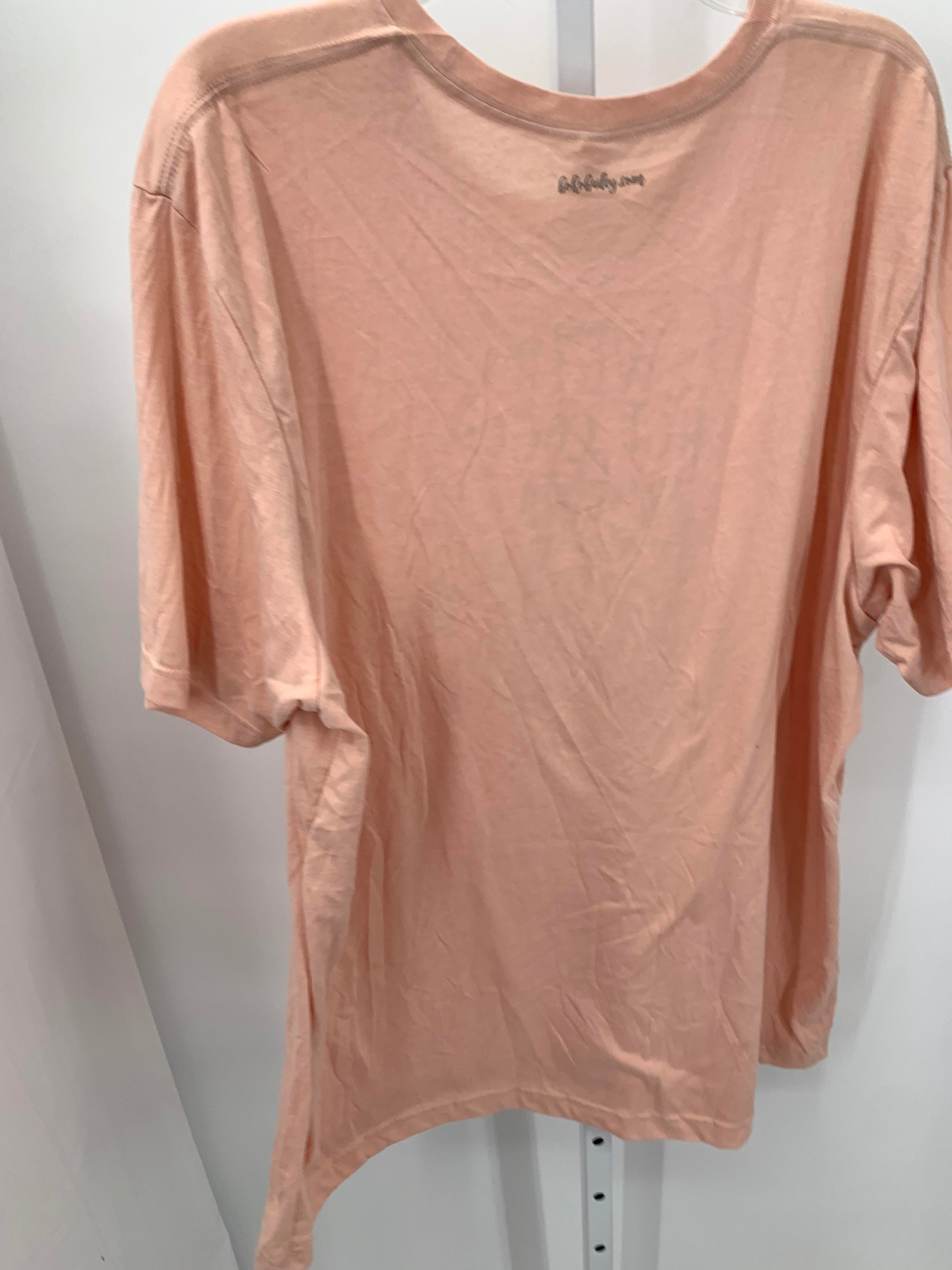 Canvas Size 3X Womens Short Sleeve Shirt