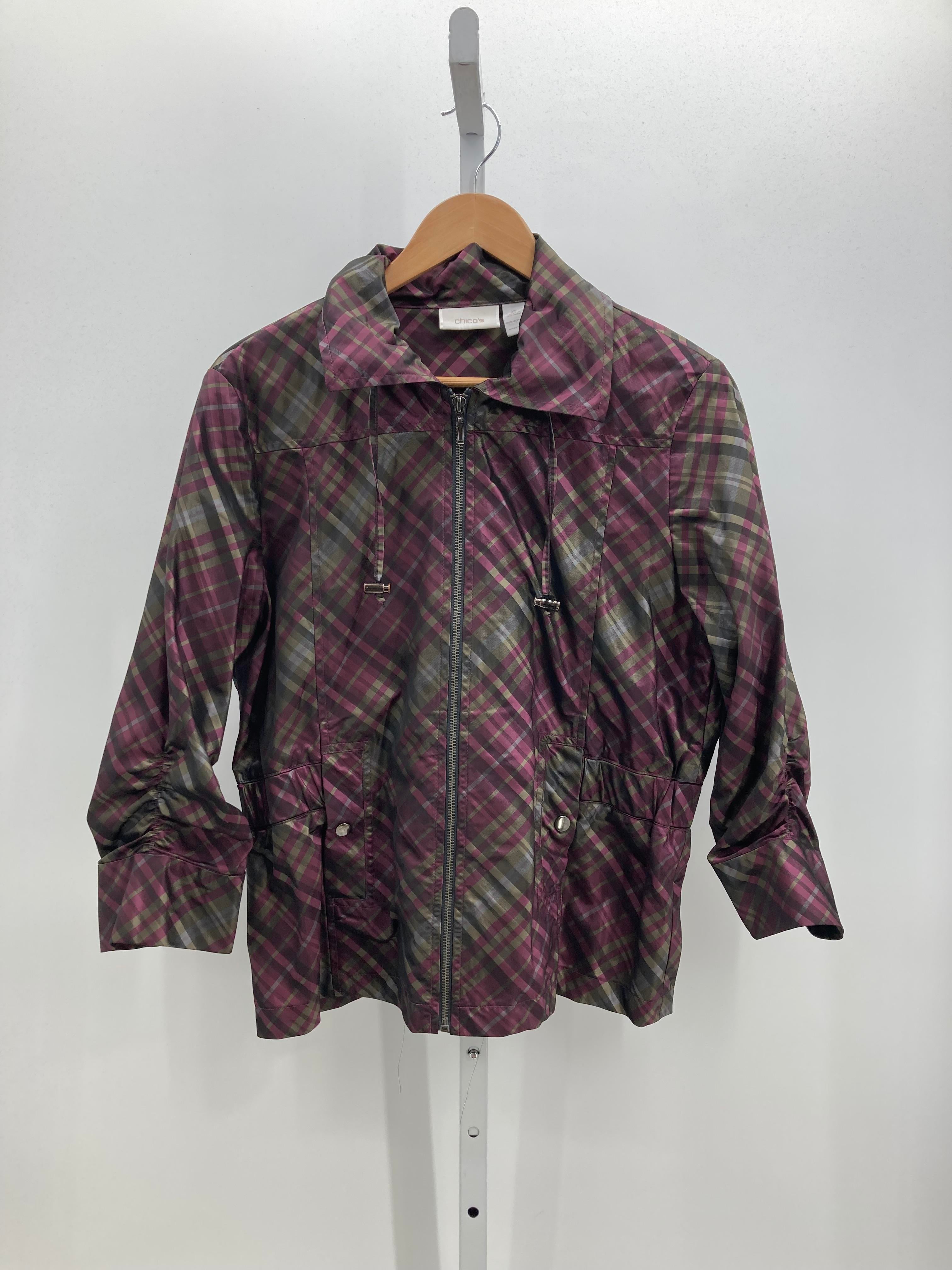 Chico's Size Medium Misses Lightweight Jacket