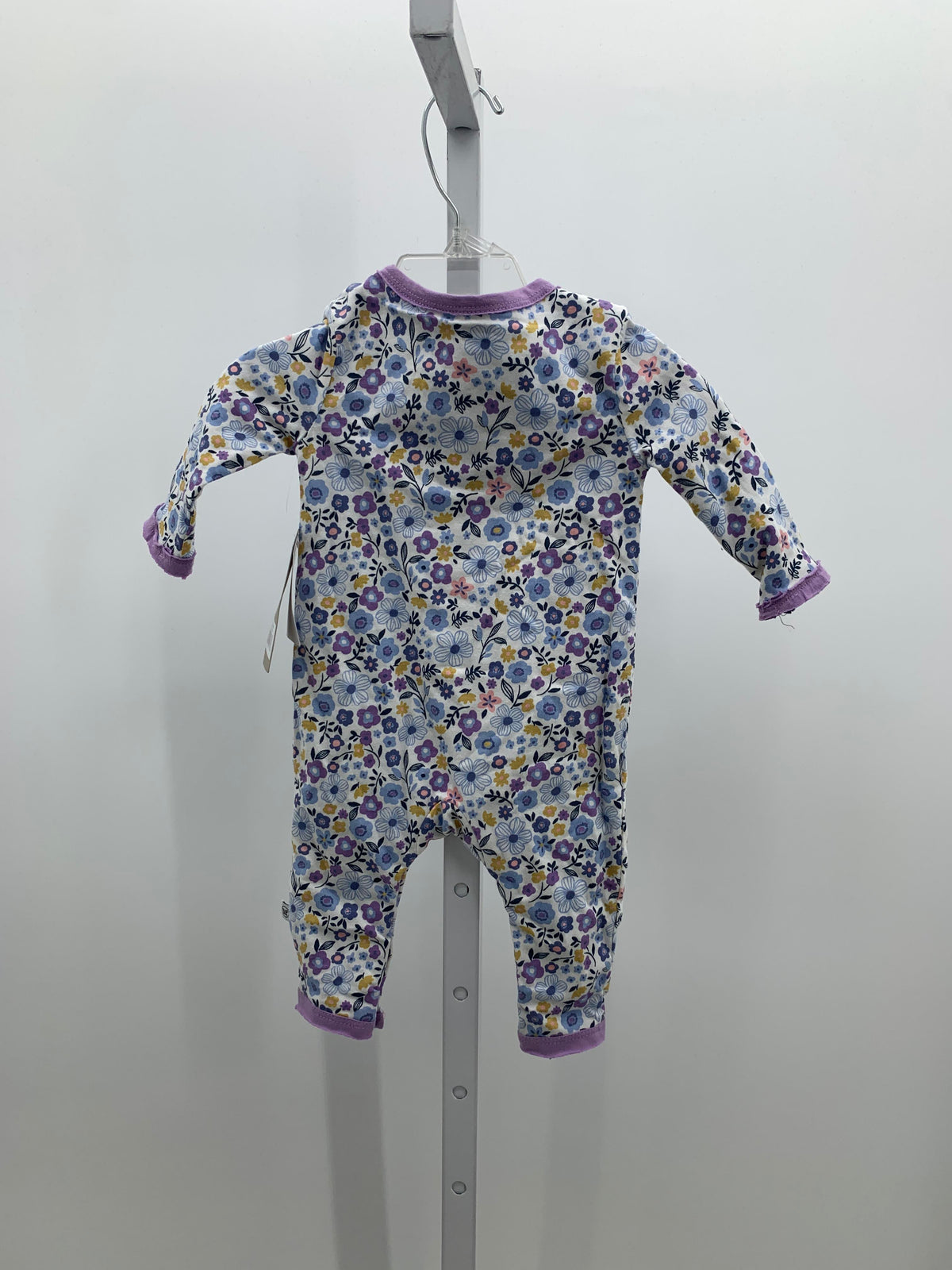 HONEST Size 0-3 months Girls Long Slv. Romper