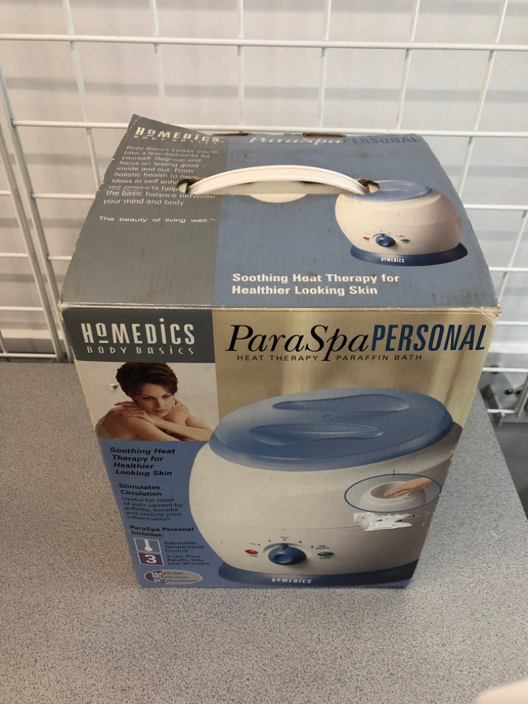 NIB HOMEDICS PARAFIN BATH.