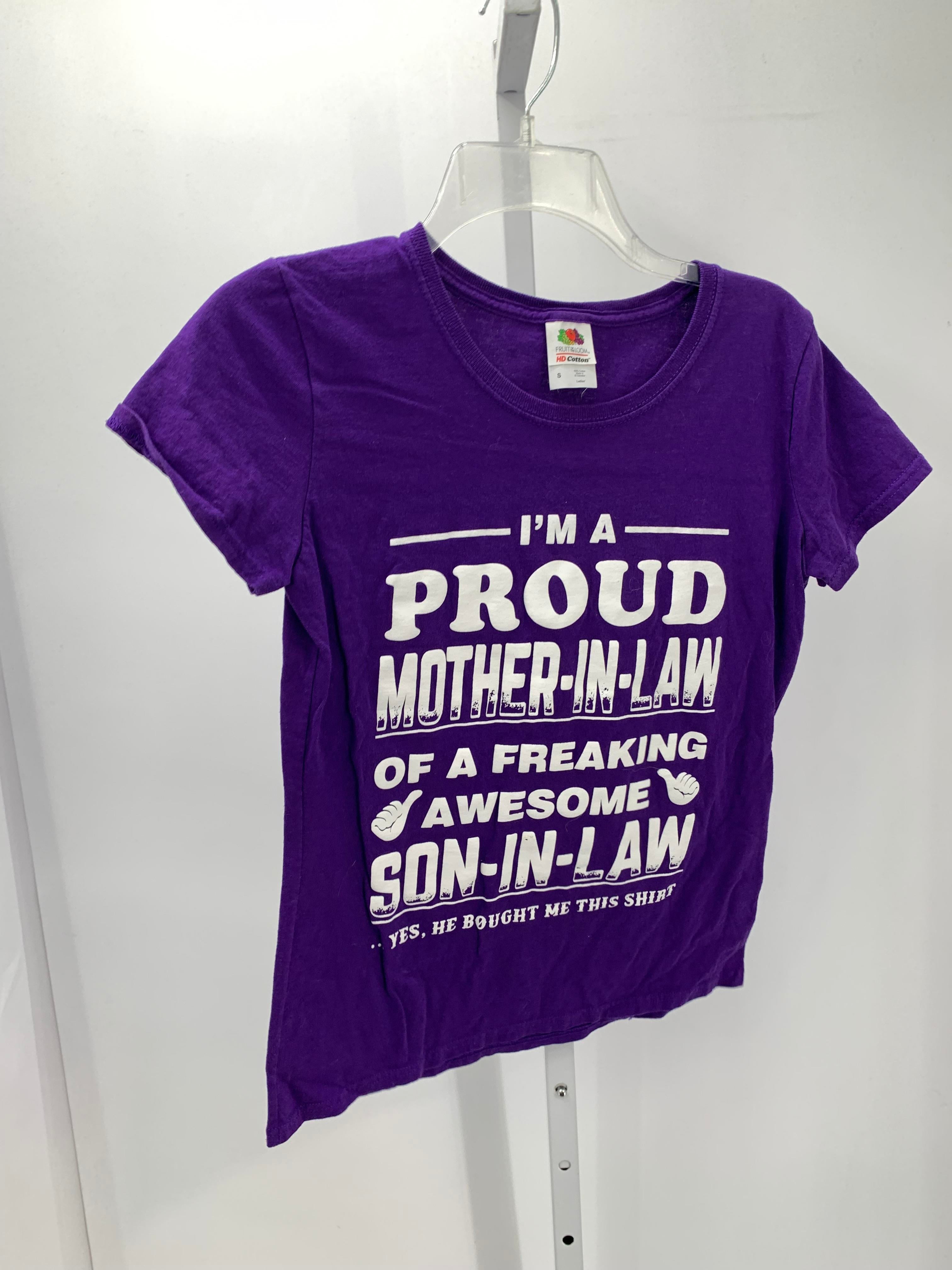Fruit of the Loom Size Small Misses Short Sleeve Shirt