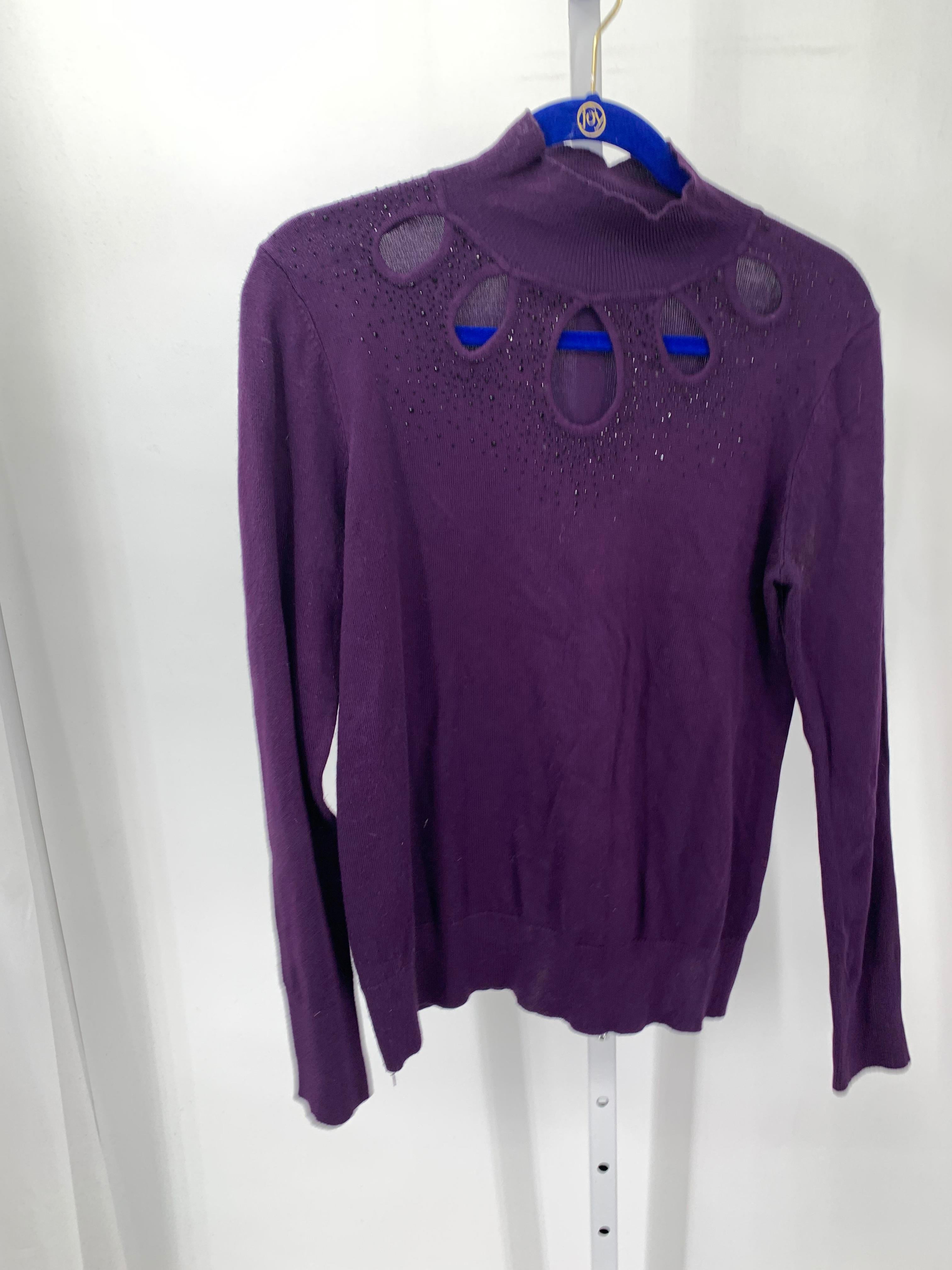 Cabana Joe Size Medium Misses Long Slv Sweater