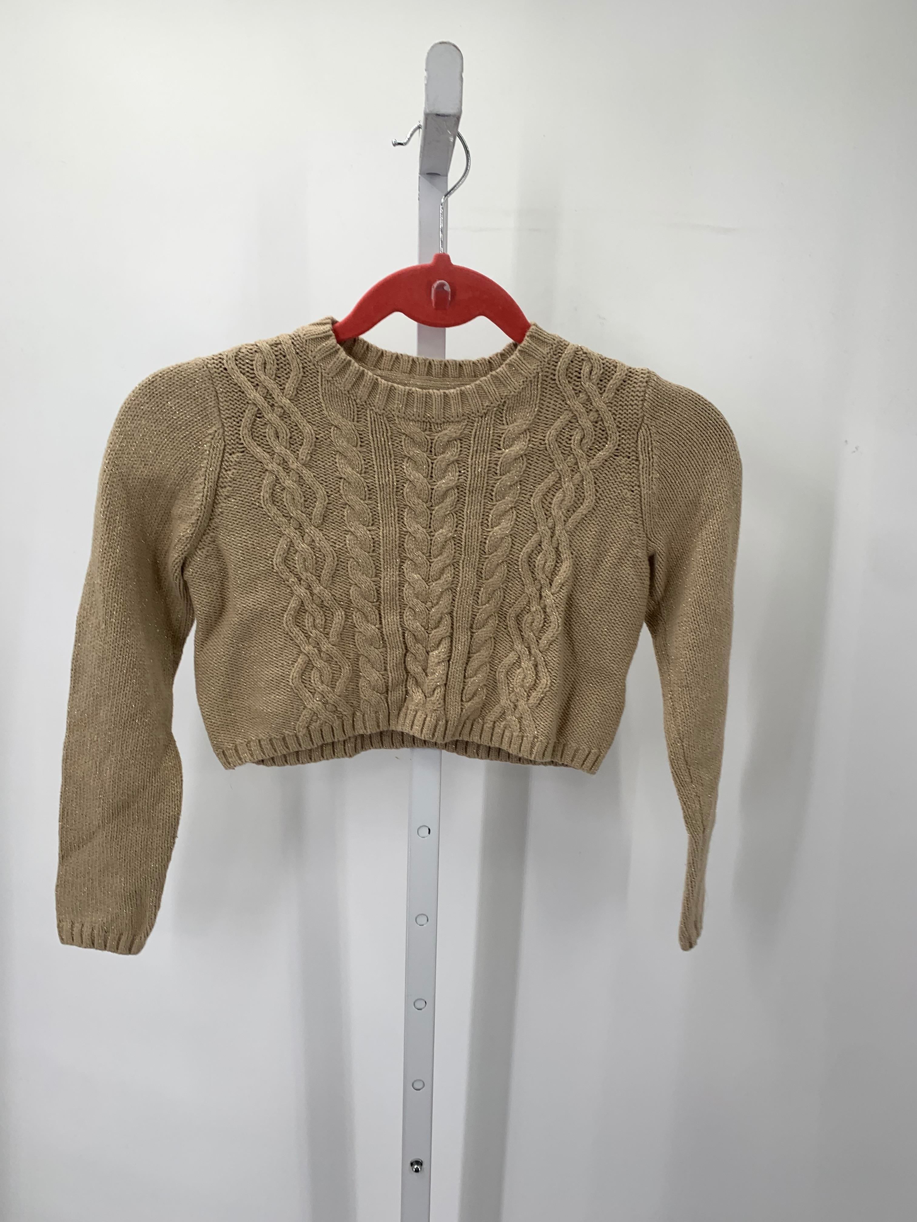 Size 7-8 Girls Long Sleeve Sweater