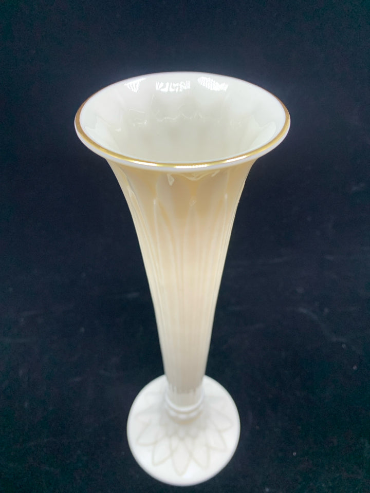 PORCELAIN LENOX TALL VASE.