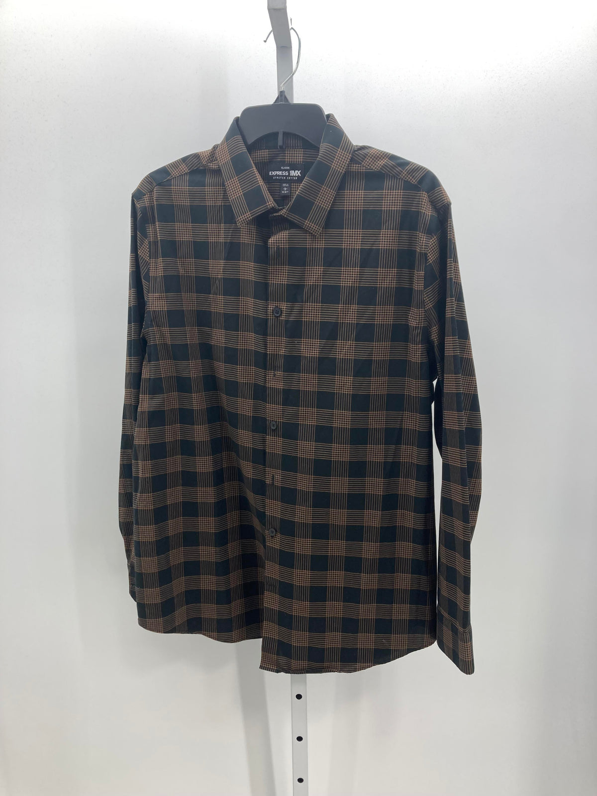 BROWN PLAID