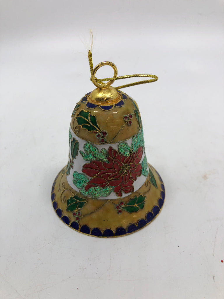 POINSETTIA HOLIDAY BELL.