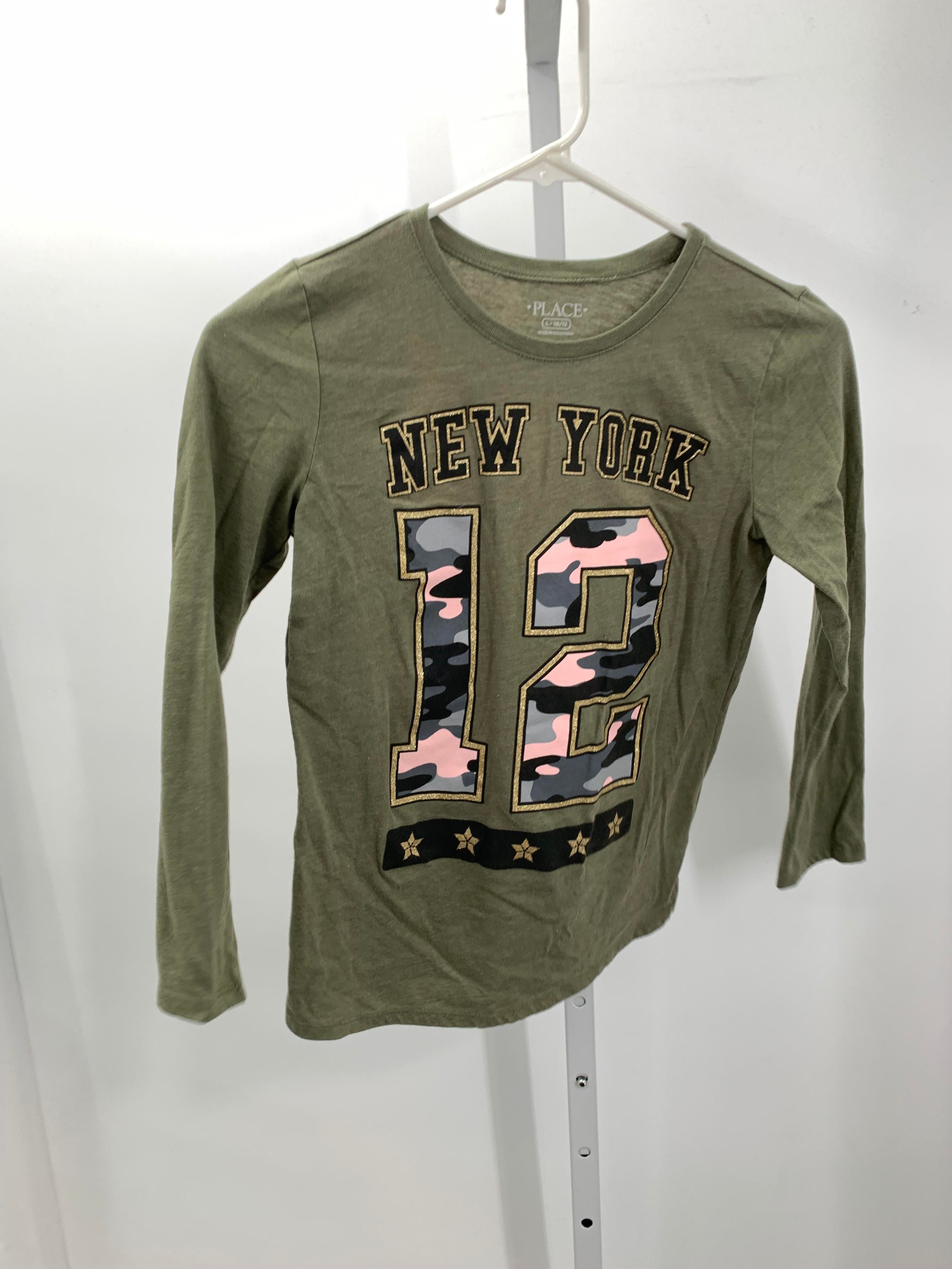 Children's Place Size 10-12 Girls Long Sleeve Shirt