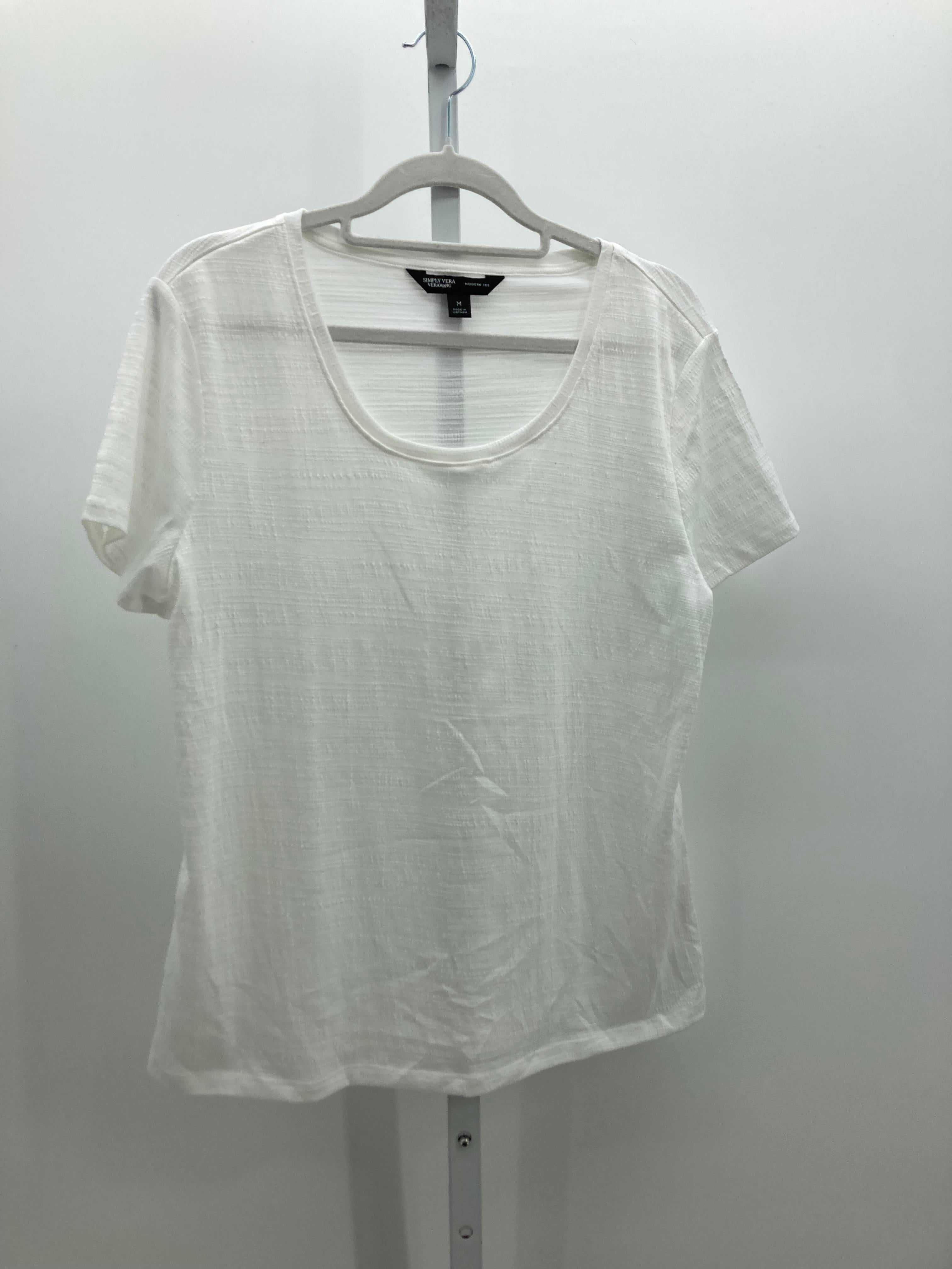 Vera Wang Size Medium Misses Short Sleeve Shirt