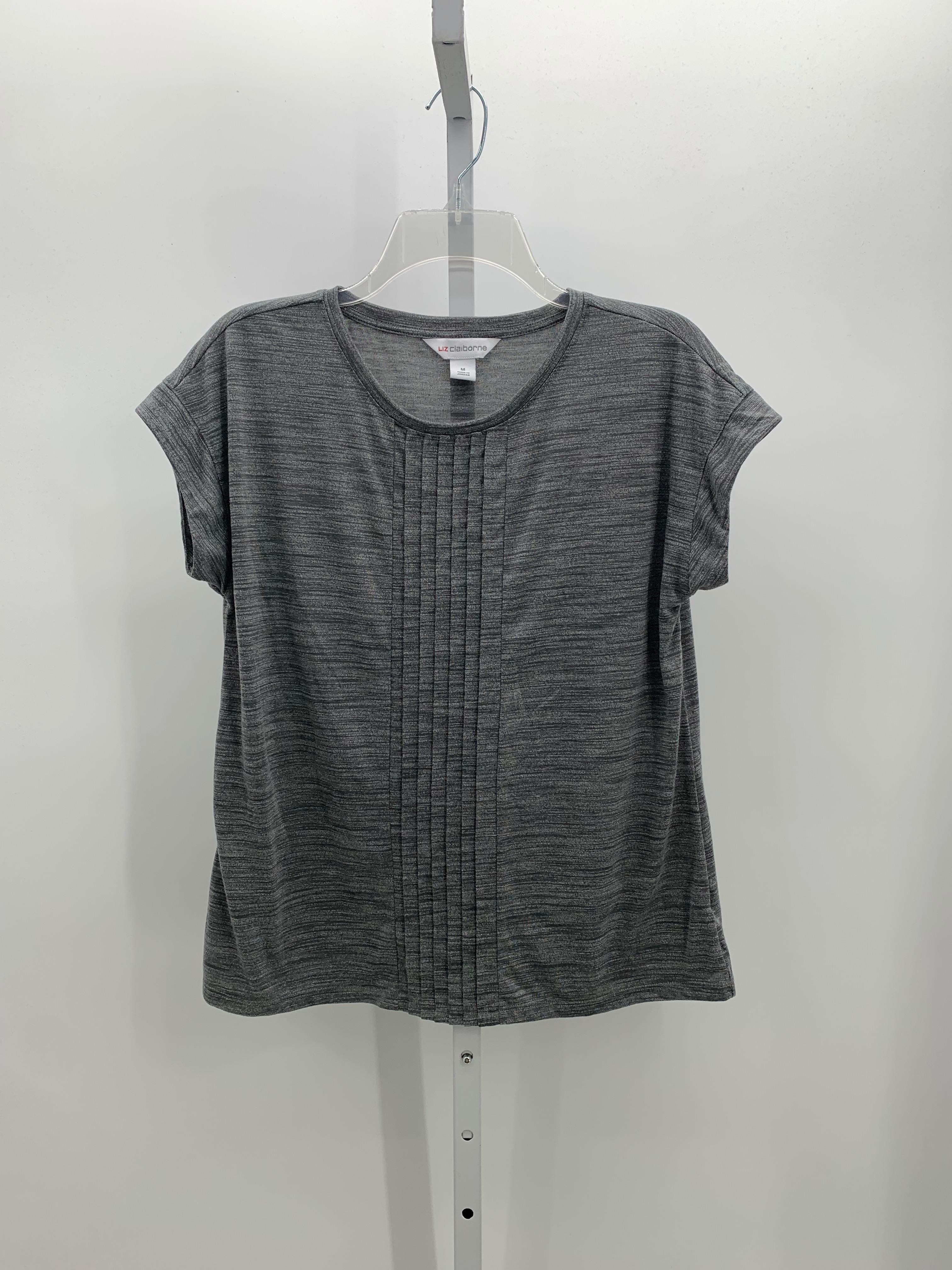 Liz Claiborne Size Medium Misses Short Sleeve Shirt