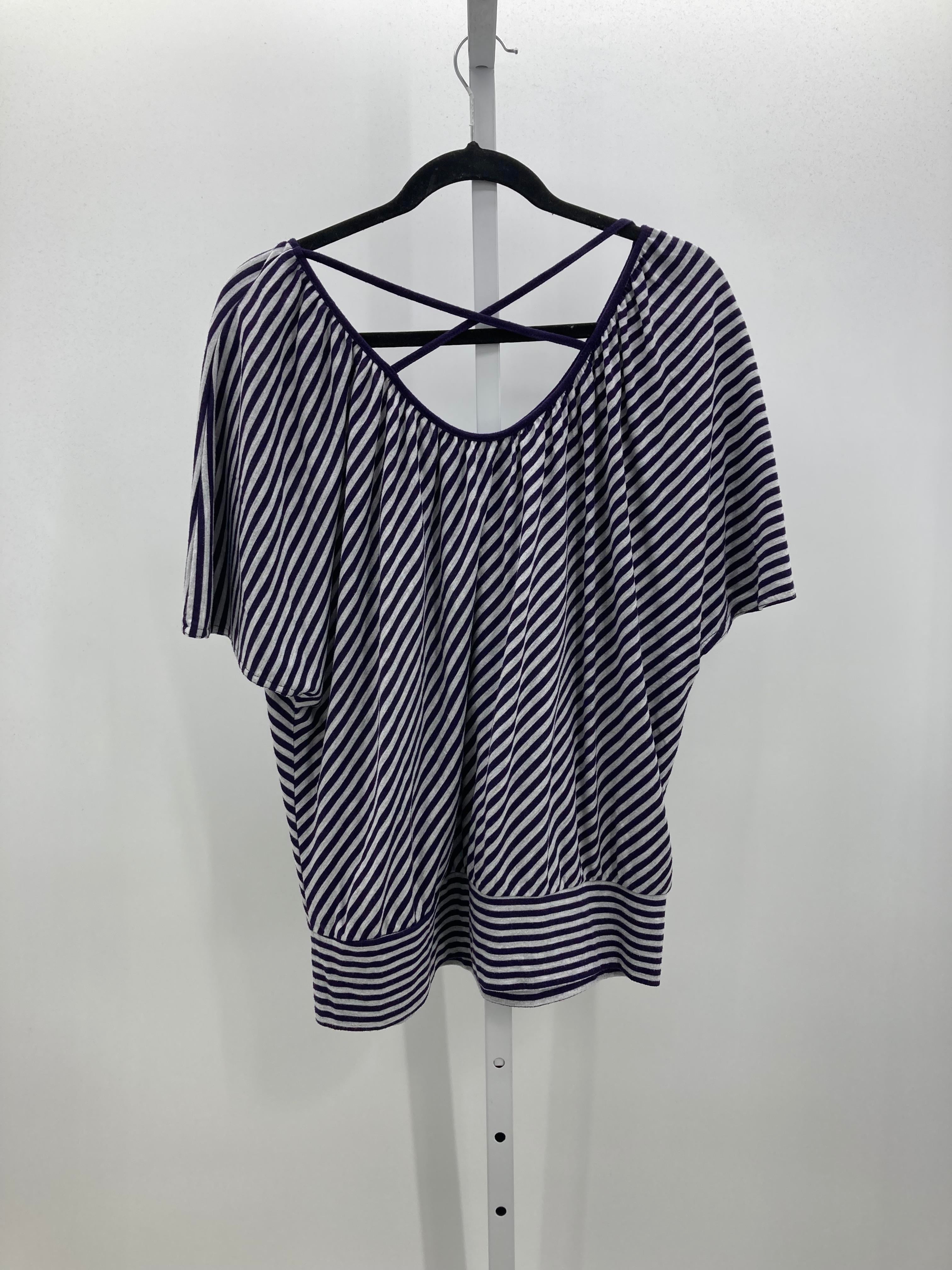 A.N.A. Size Extra Large Misses Short Sleeve Shirt