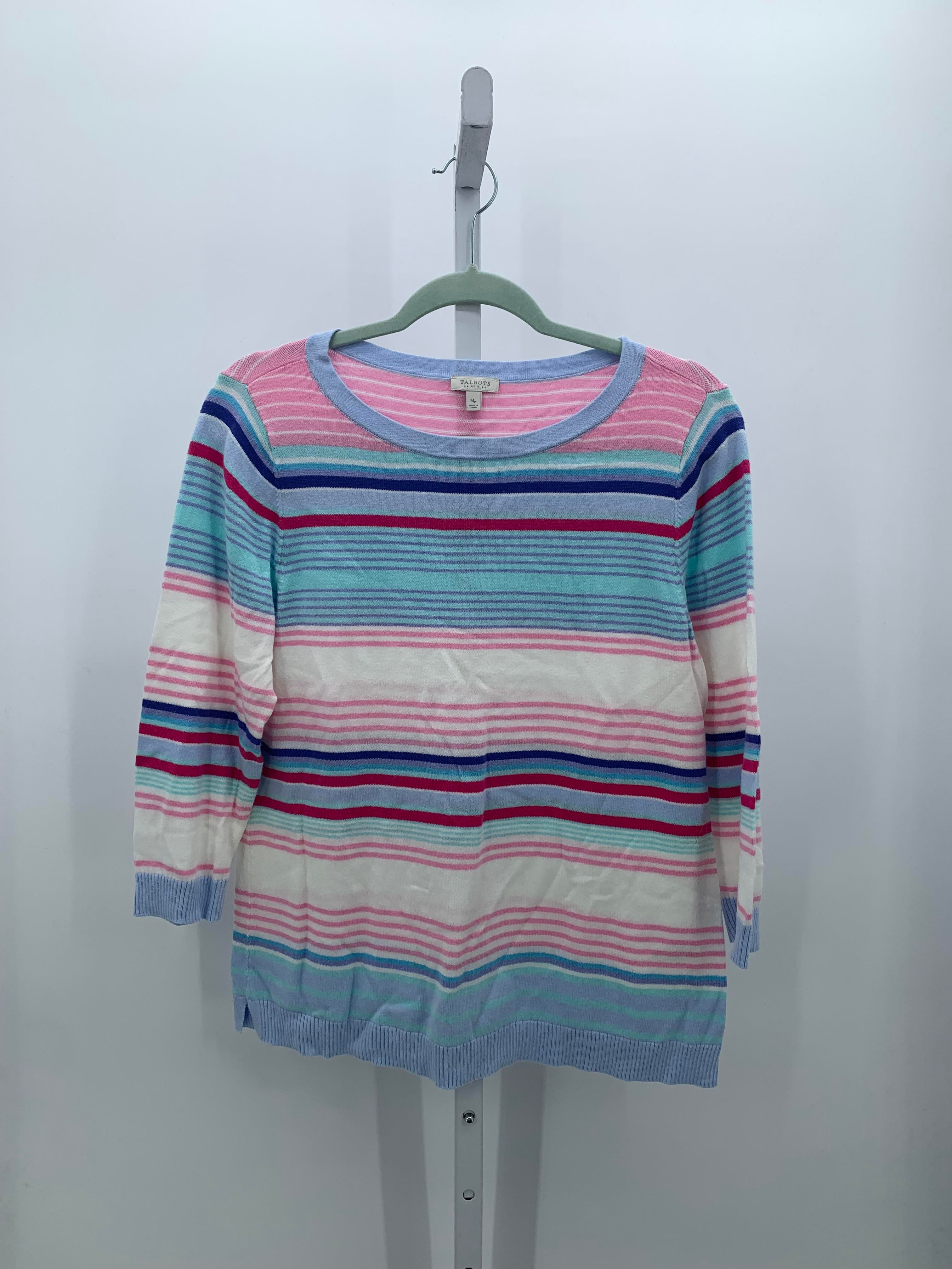 Talbots Size Medium Petite Petite 3/4 Sleeve Sweater