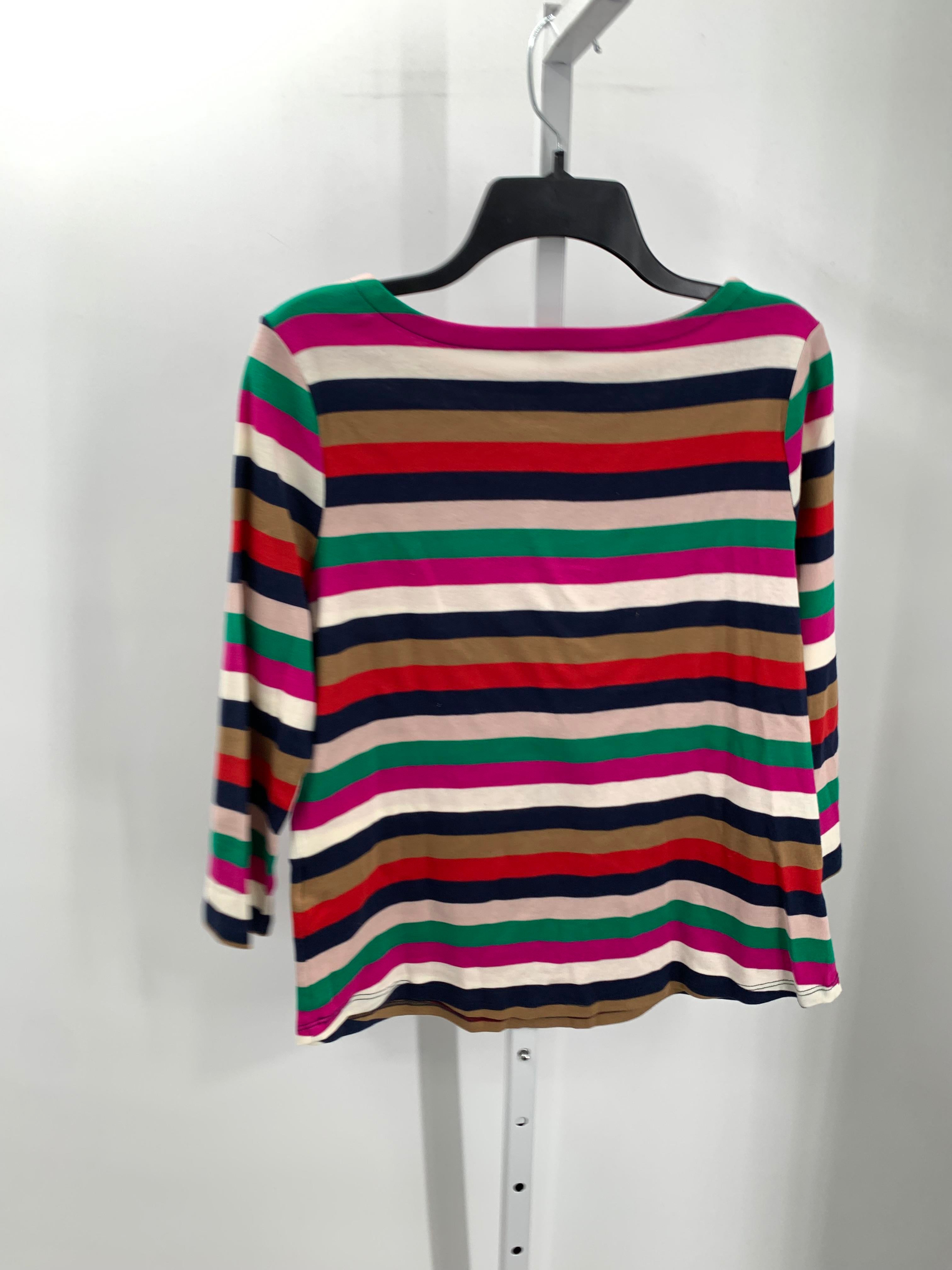 Charter Club Size Large Petite Petite 3/4 Sleeve Shirt