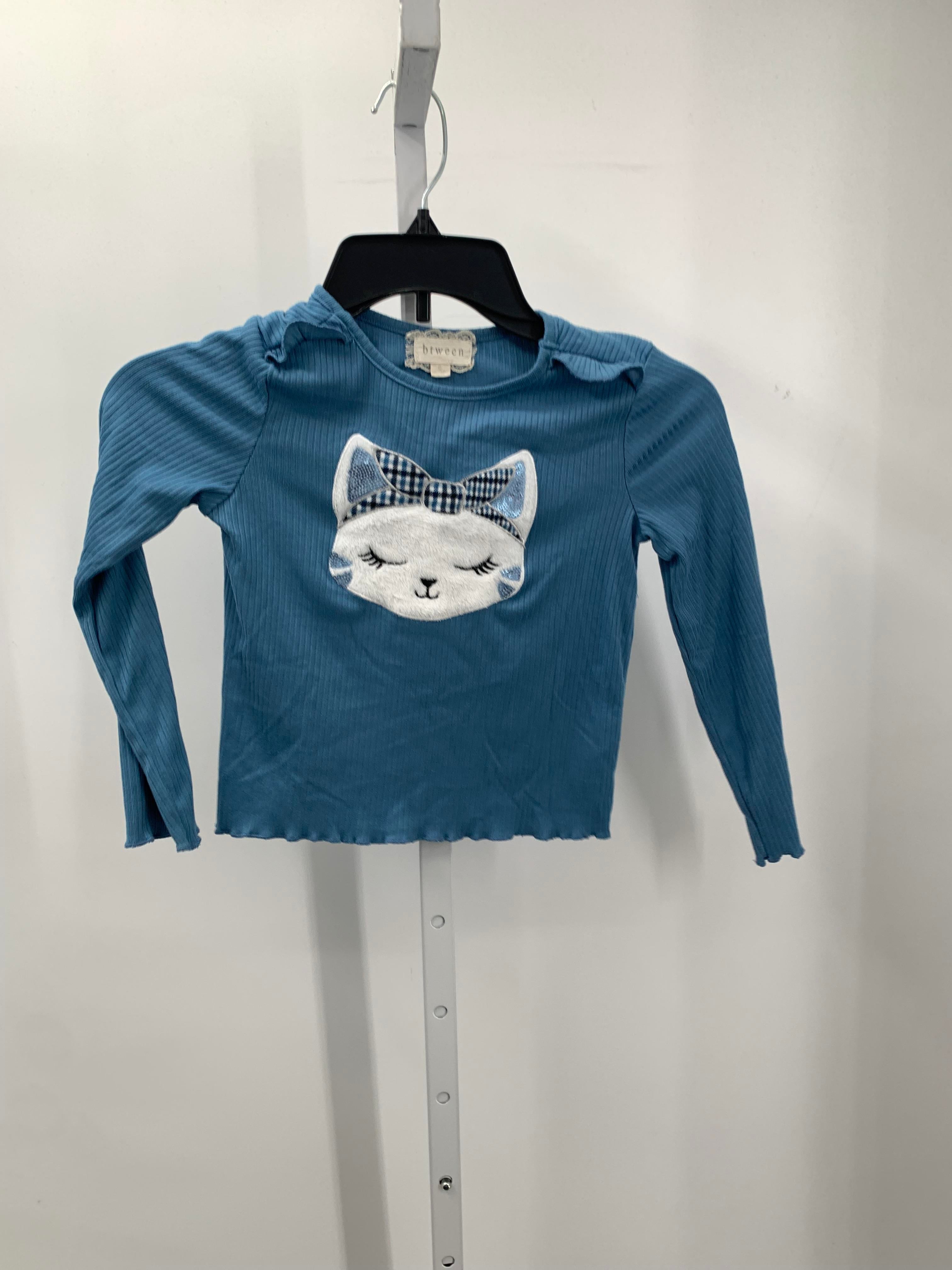 BTween Size 6 Girls Long Sleeve Shirt