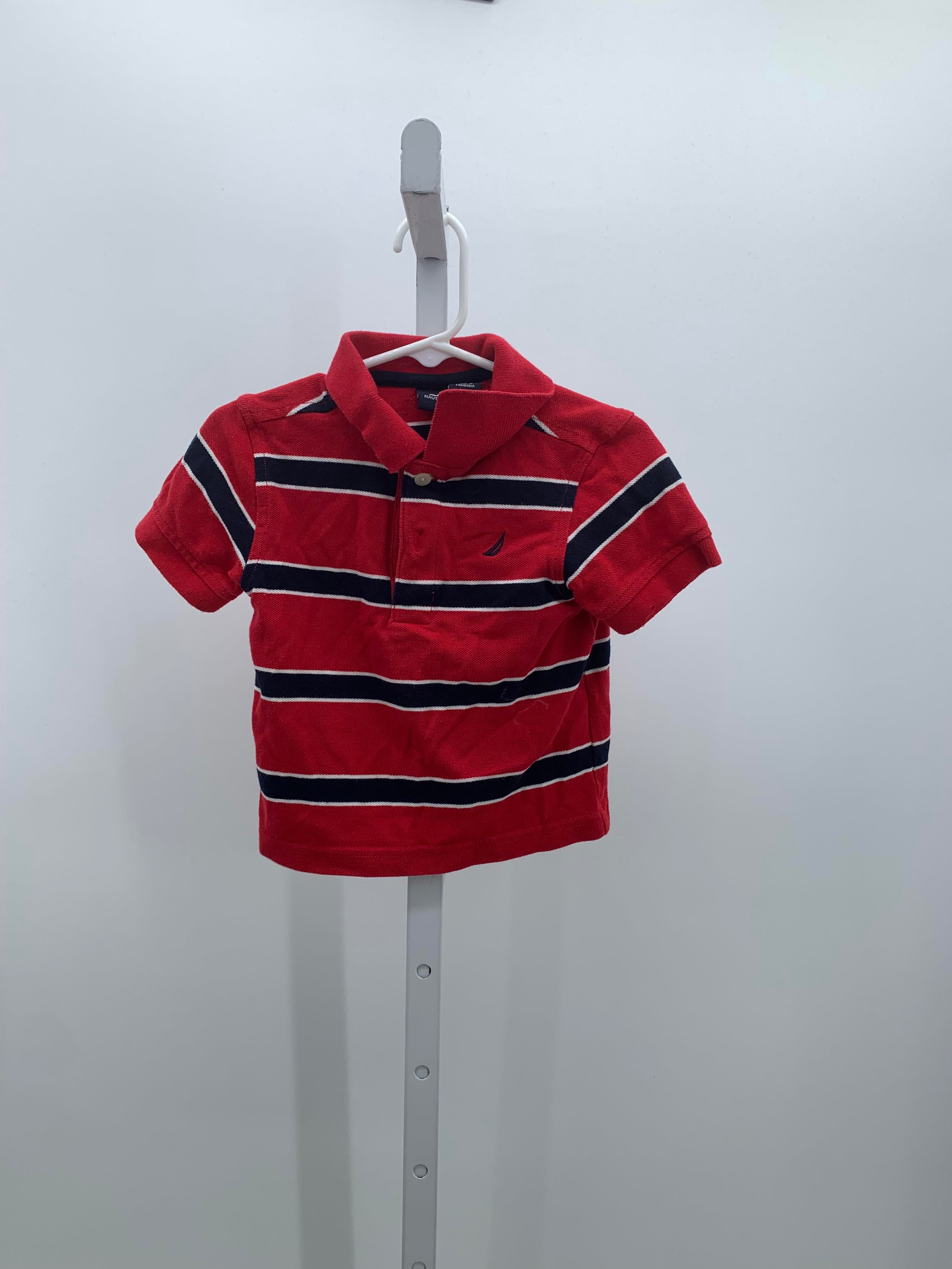 STRIPES WAFFLE KNIT POLO