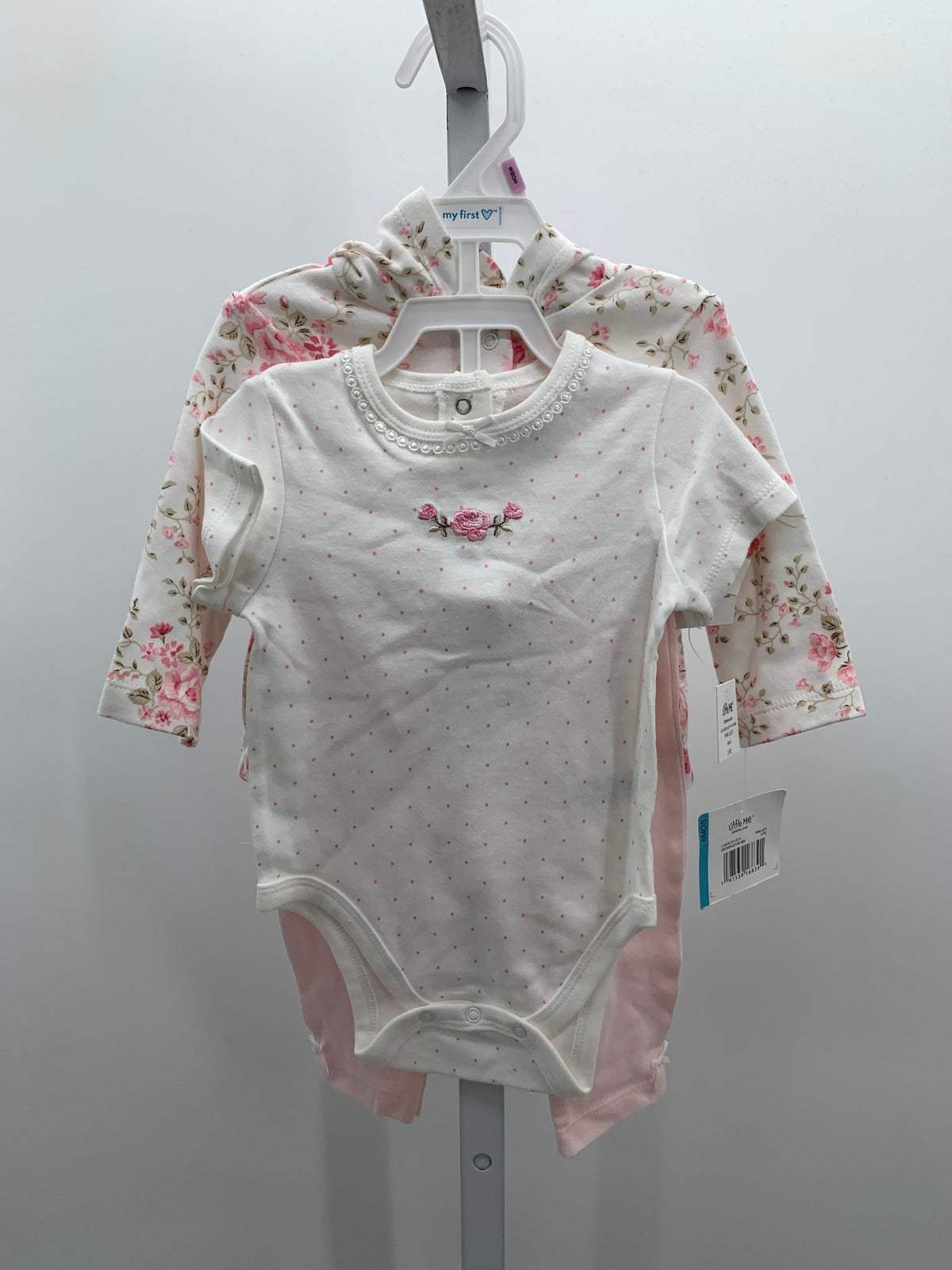Little Me Size 6 Months Girls 3 Pieces