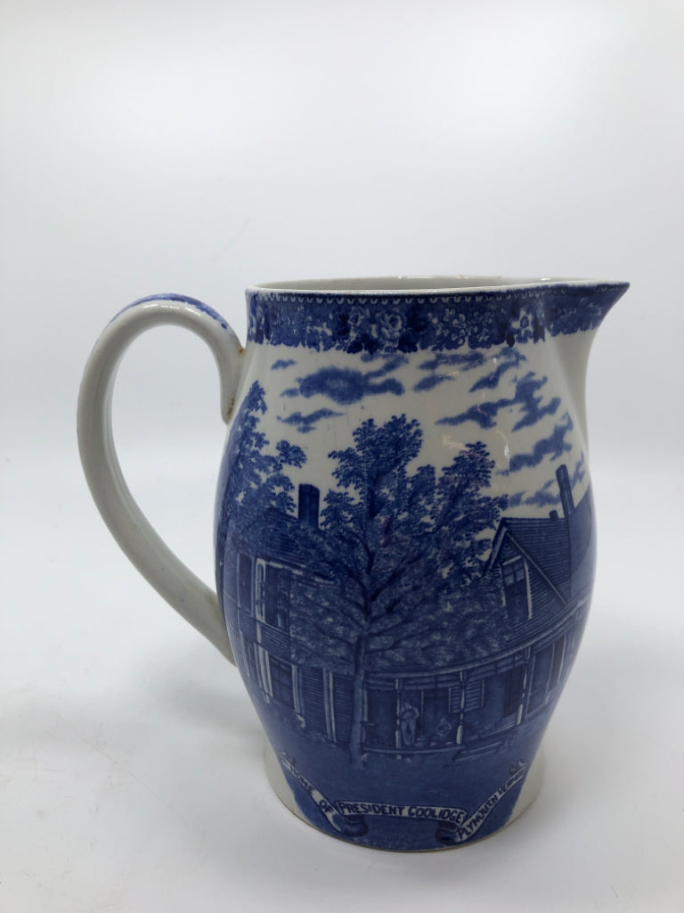 VTG PRES COOLIDGE TUNSTALL PITCHER.