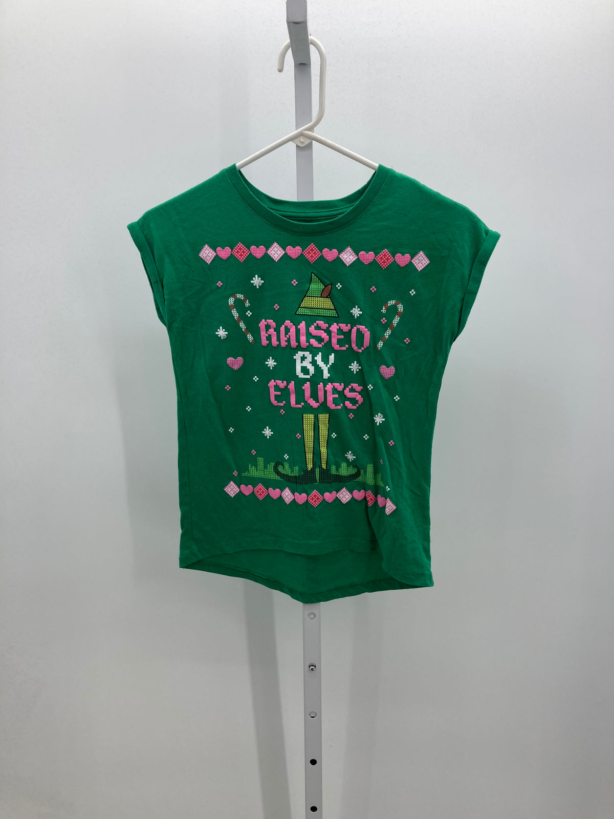SHORT SLV SHIRT RAISED BT ELVES.
