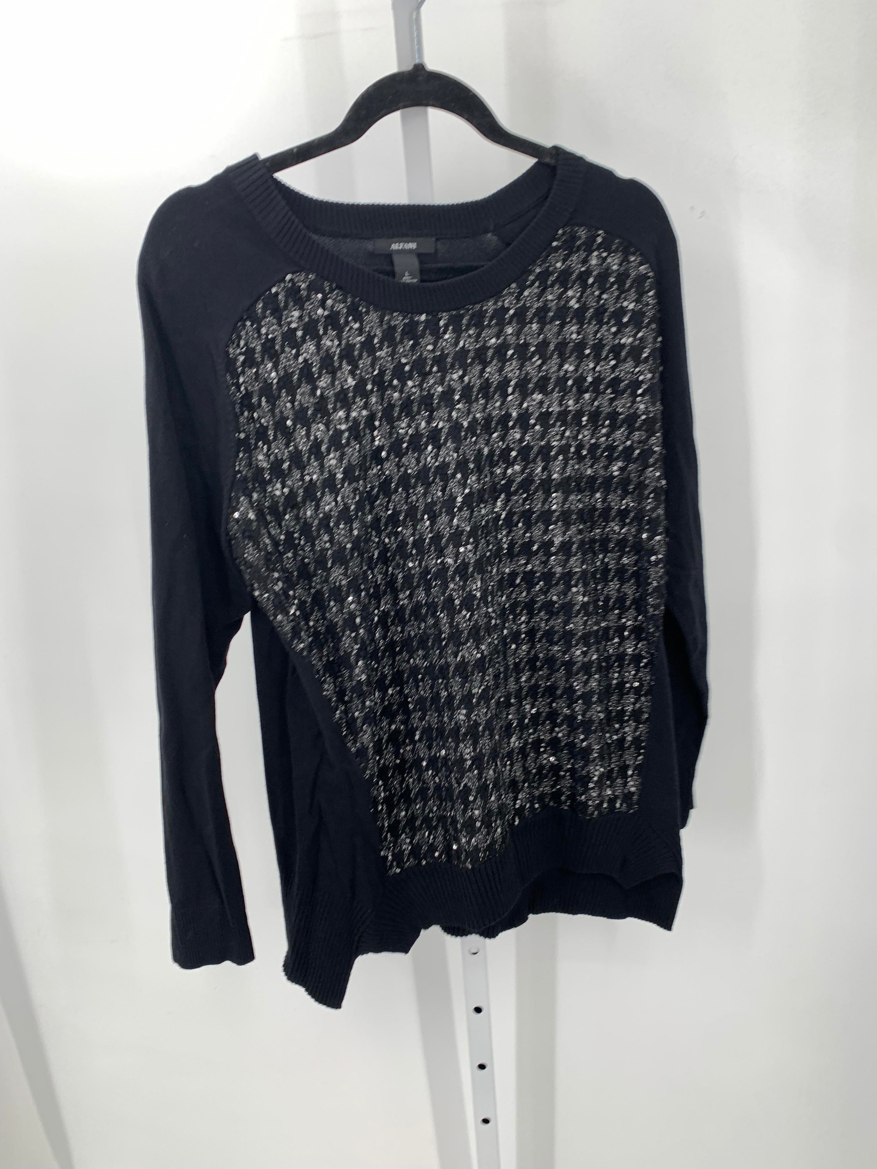 Alfani Size Large Misses Long Slv Sweater