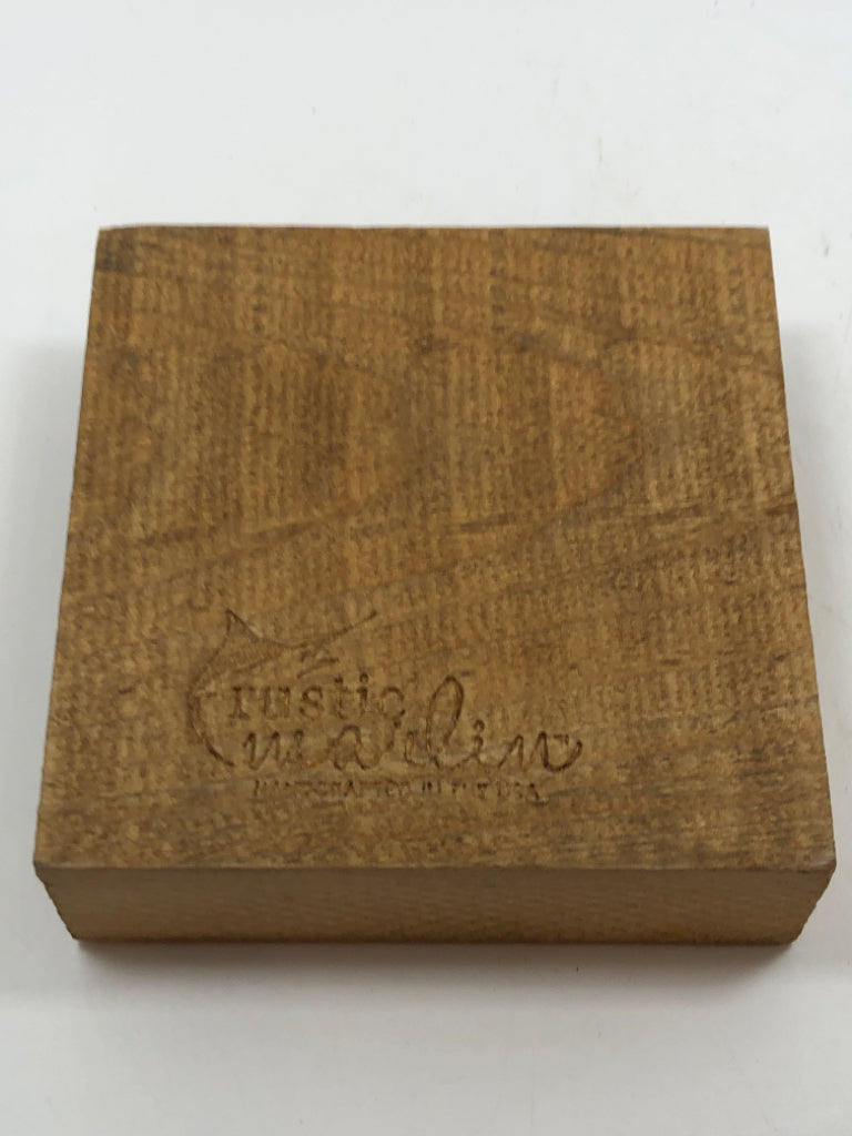 BECAUSE SOMEONE WE LOVE WOOD BLOCK SIGN.