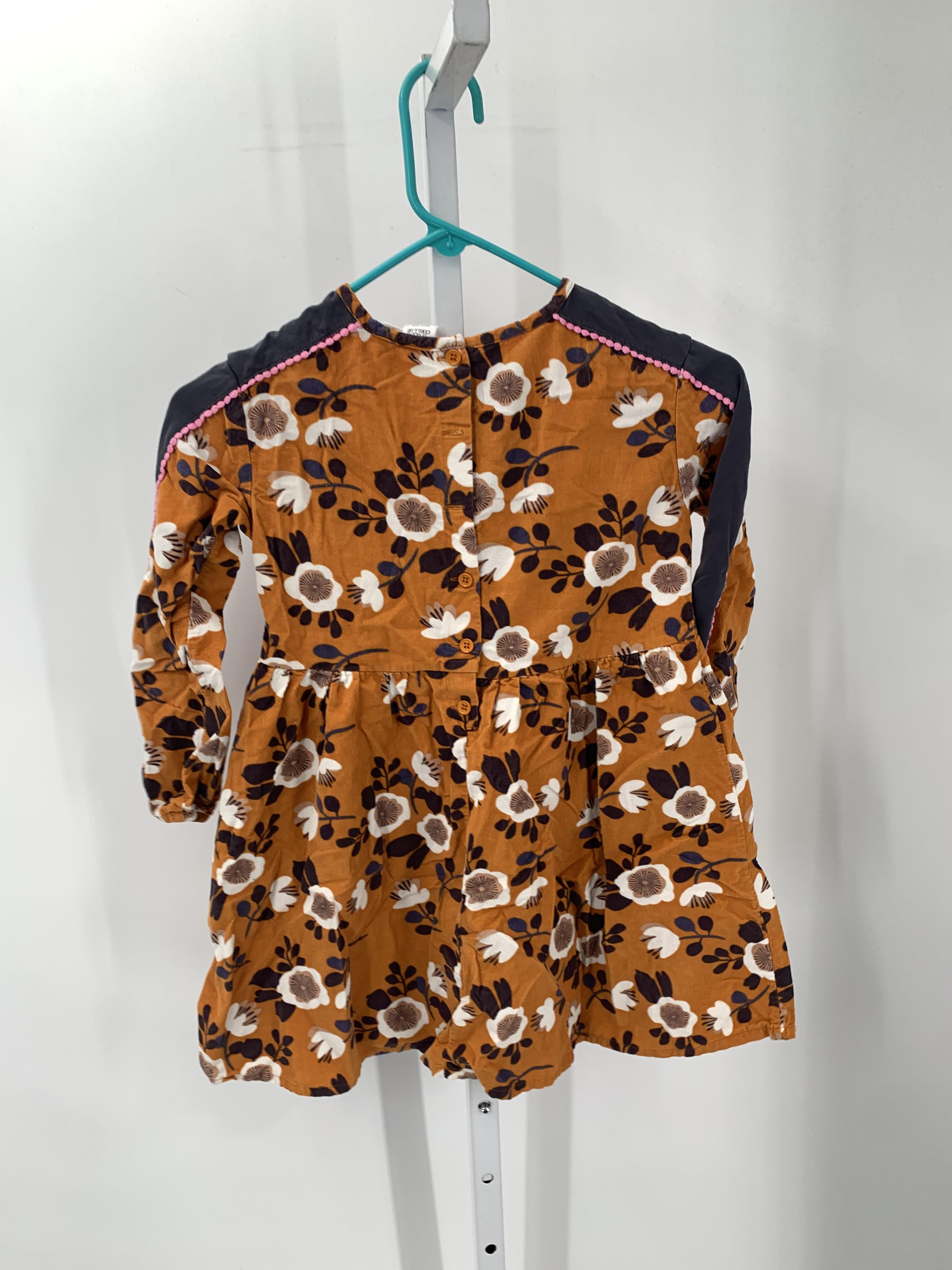 deux par deux Size 7 Girls Long Sleeve Dress