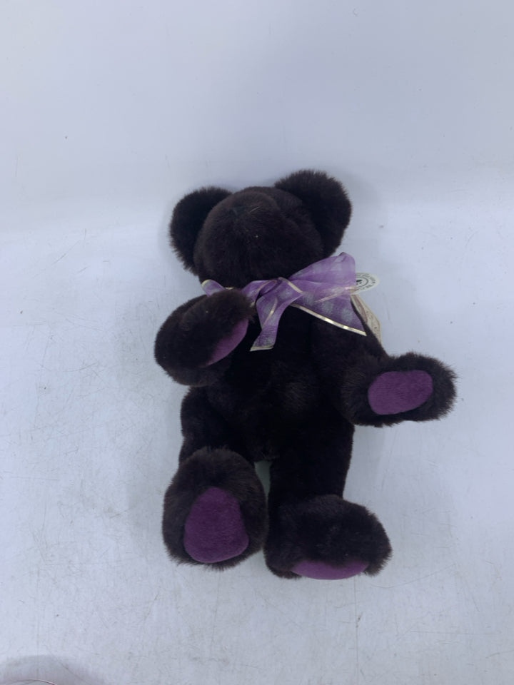 DARK PURPLE BOYDS BEAR.