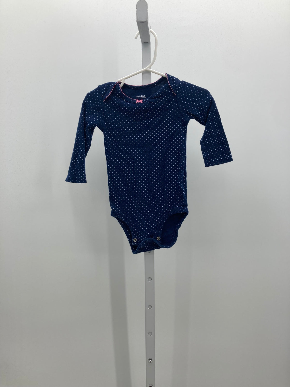 Simple Joys Size 6-9 mon Girls Long Sleeve Shirt