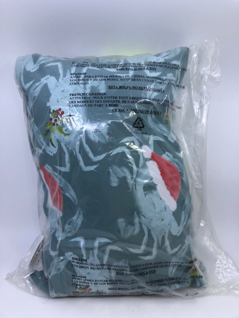NIP CHRISTMAS CRAB PILLOW.
