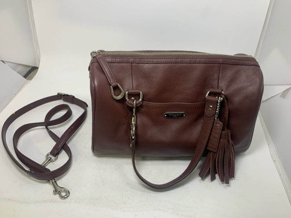 Coach F26121 Avery Pebble Leather Satchel