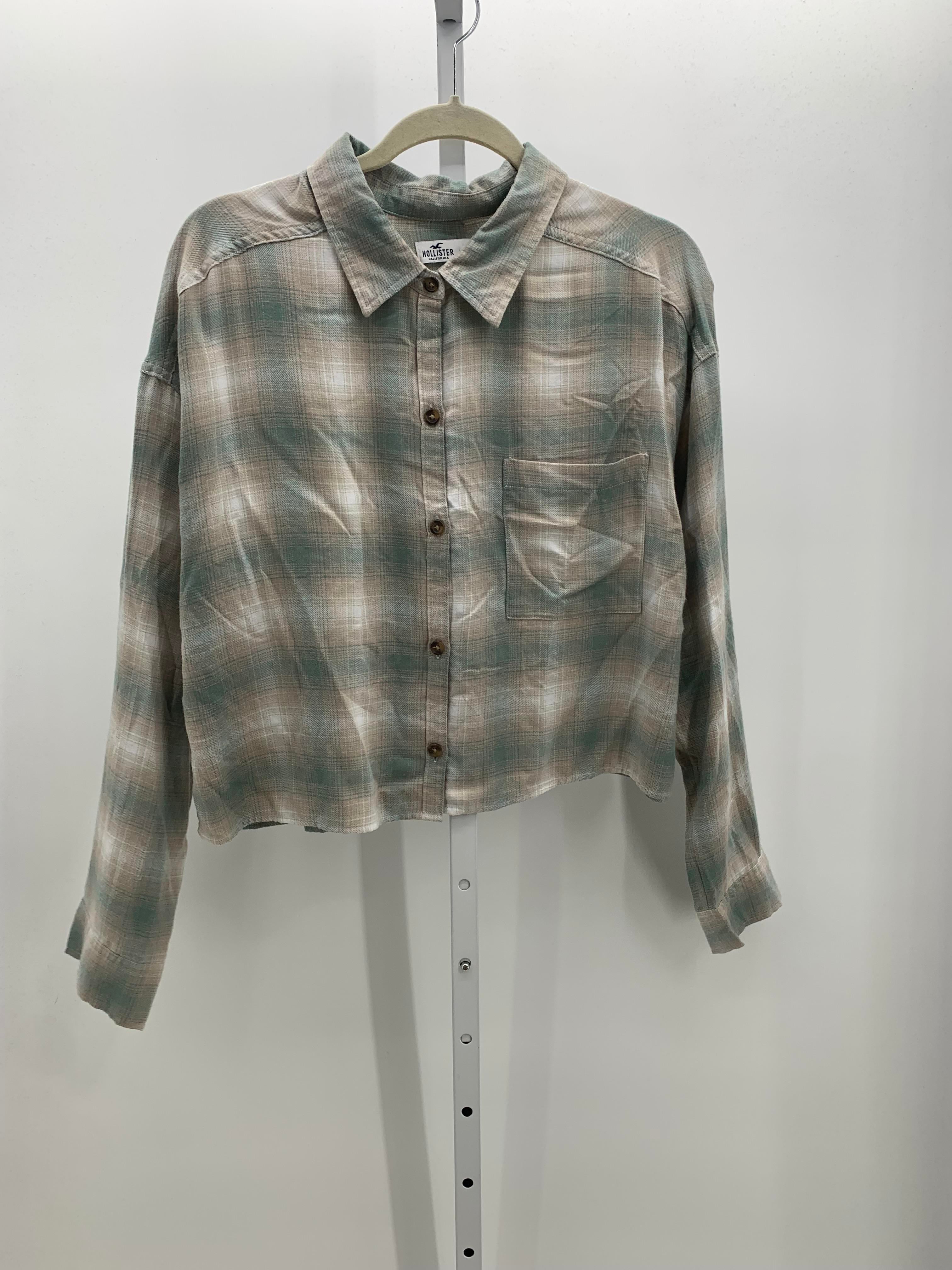 Hollister Size Large Juniors Long Sleeve Shirt