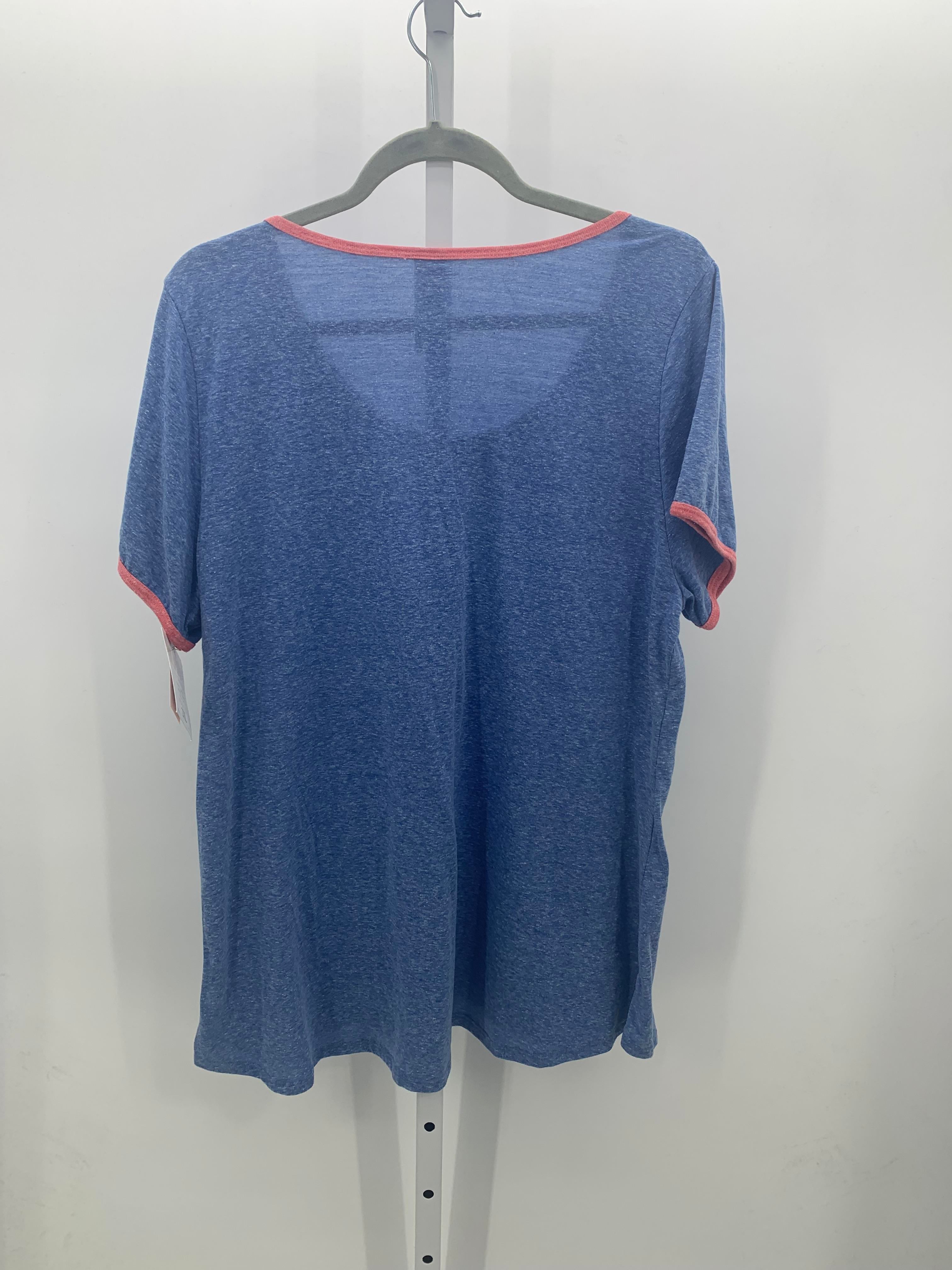 Lularoe Size 2X Womens Short Sleeve Shirt