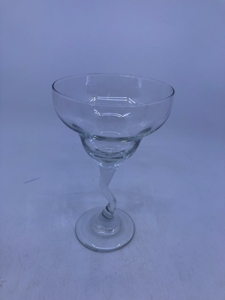 NIB LIBBEY 4 Z-STEM GLASSES.