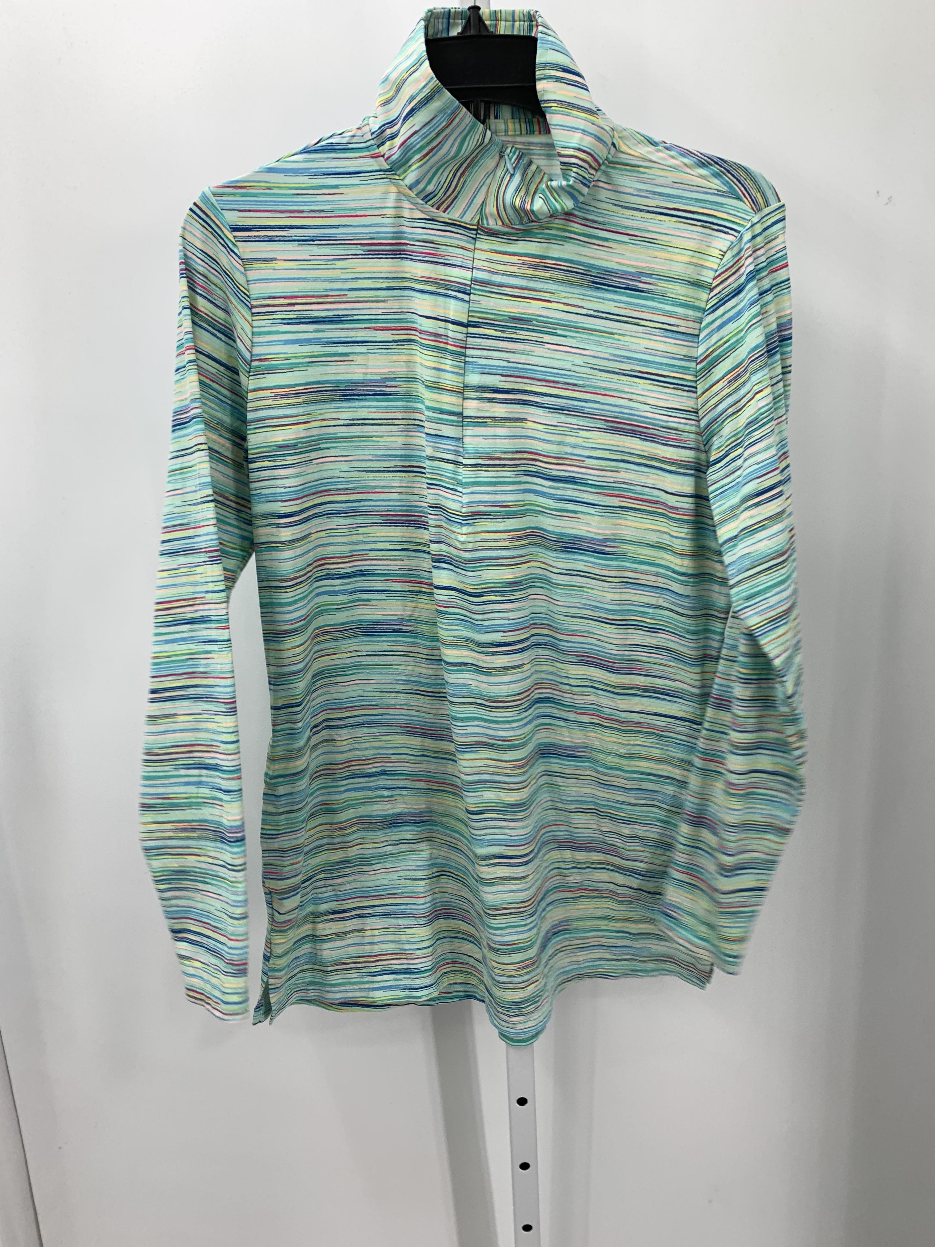 Lands End Size Medium Misses Long Sleeve Shirt