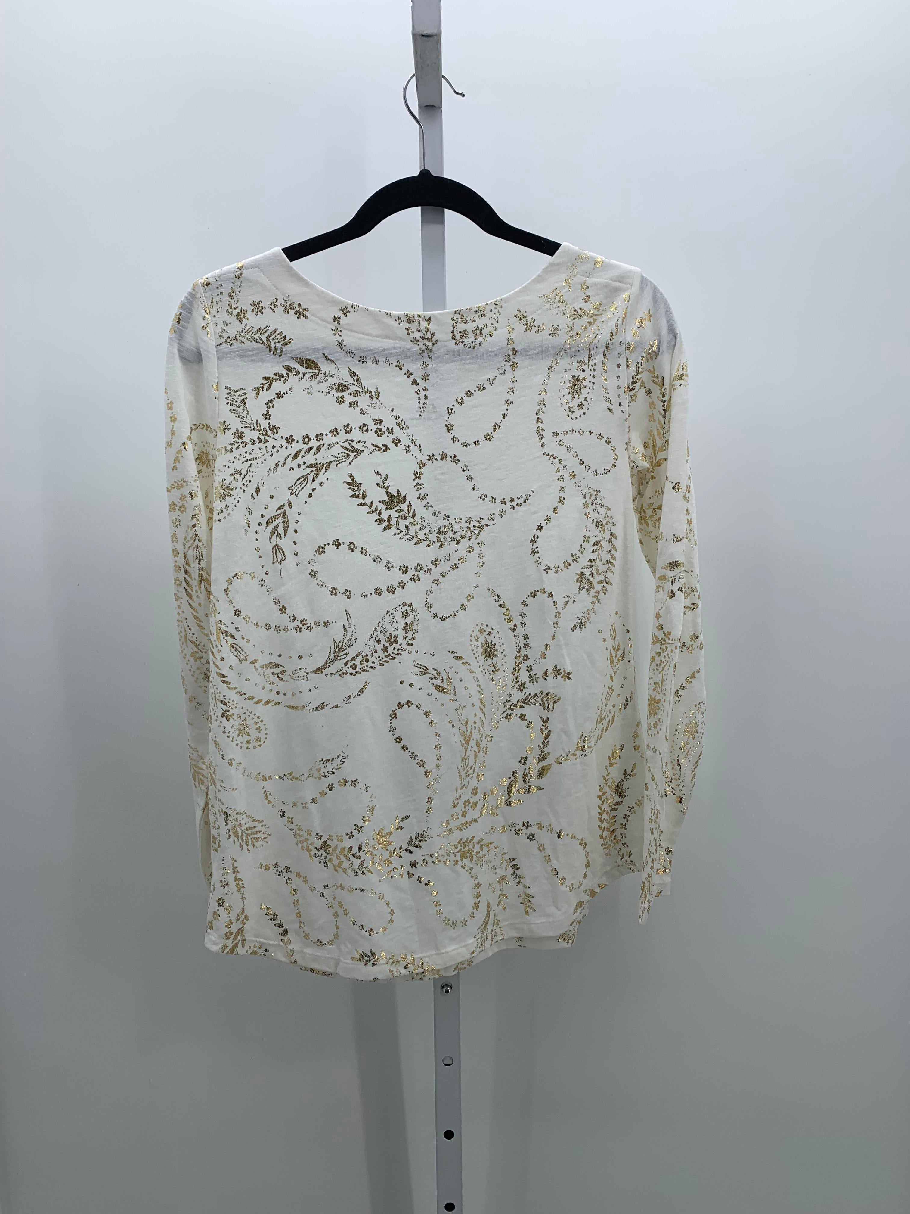 St. Johns Bay Size Small Misses Long Sleeve Shirt