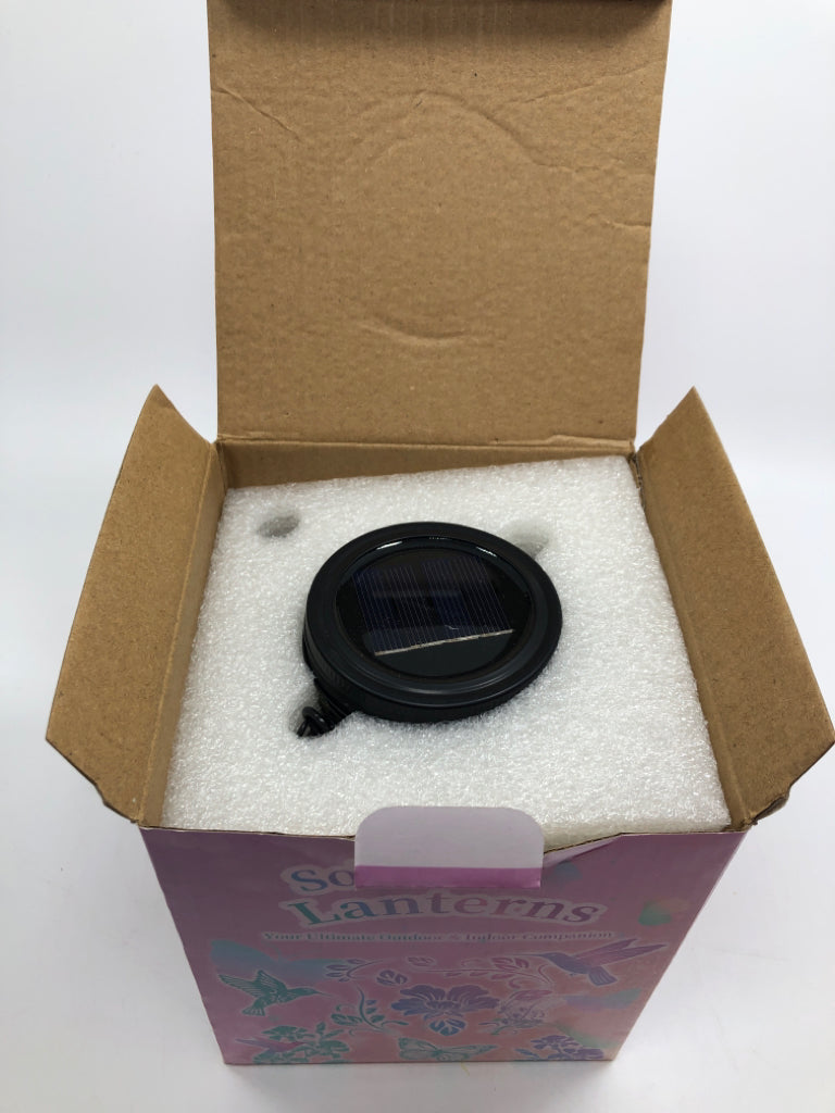 NIB PANDA THEMED SOLAR LANTERN.