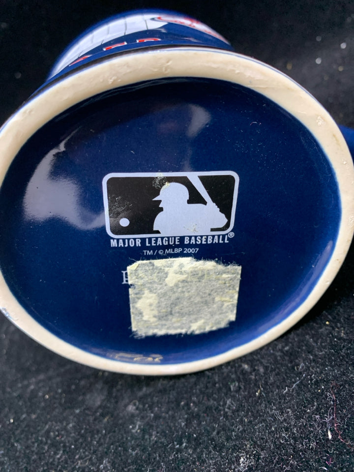 NAVY BOSTON RED SOX MUG.