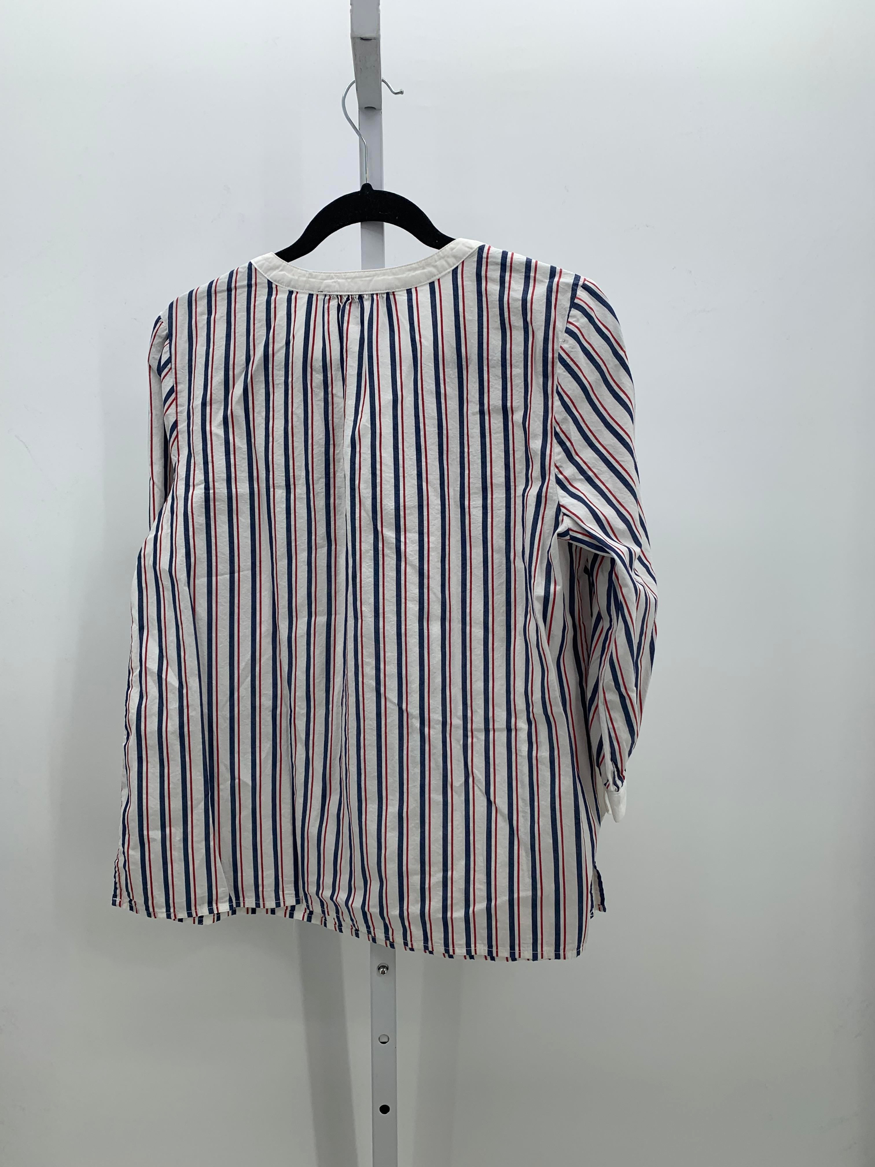 Tommy Hilfiger Size Medium Misses 3/4 Sleeve Shirt