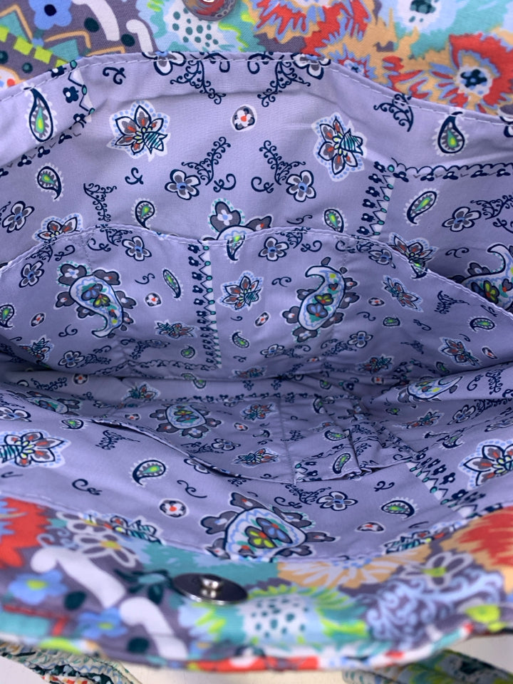 Vera Bradley Citrus Paisley Tote Bag- New With Tags