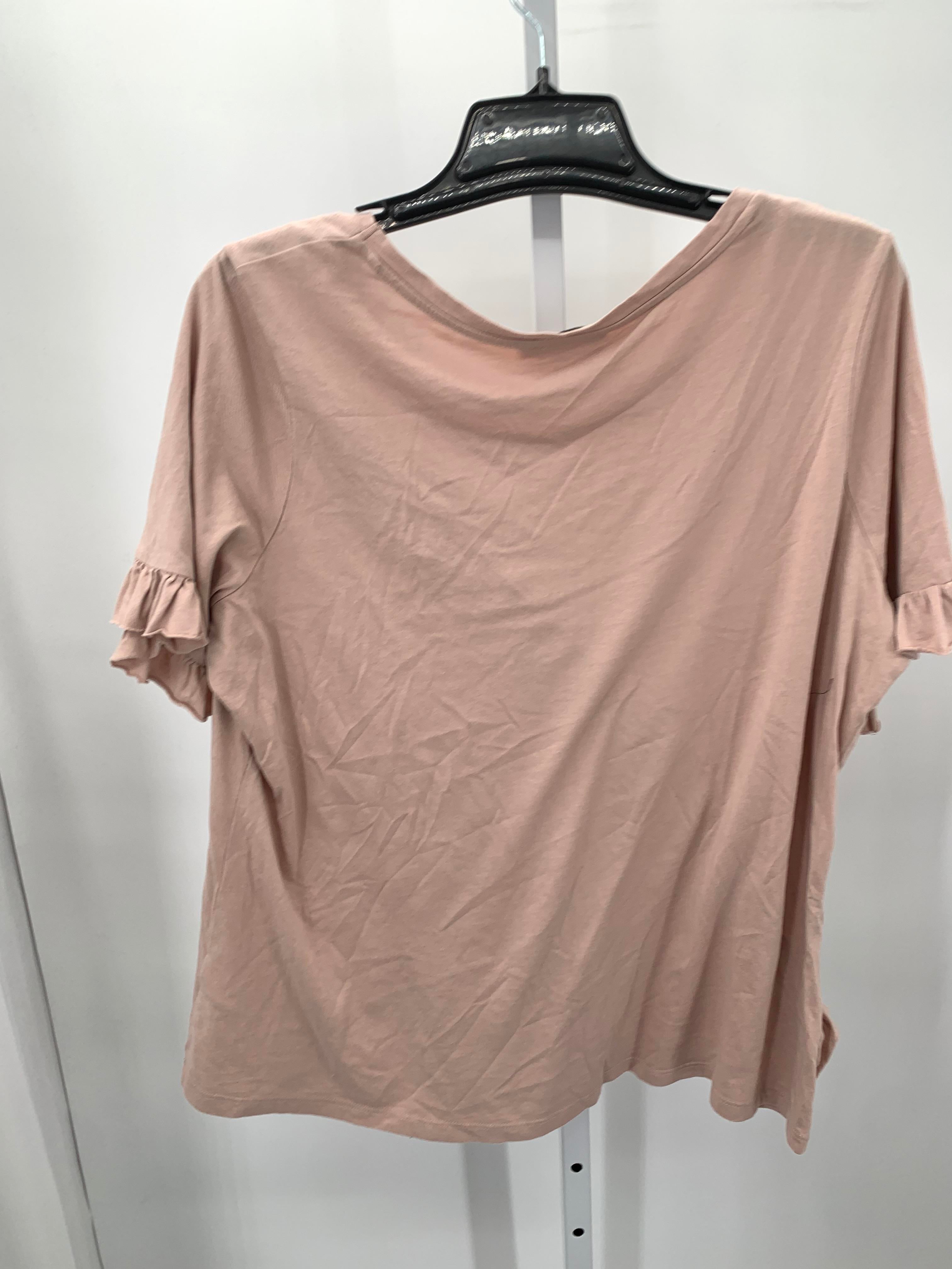 Dalia Collection Size 2X Womens Short Sleeve Shirt