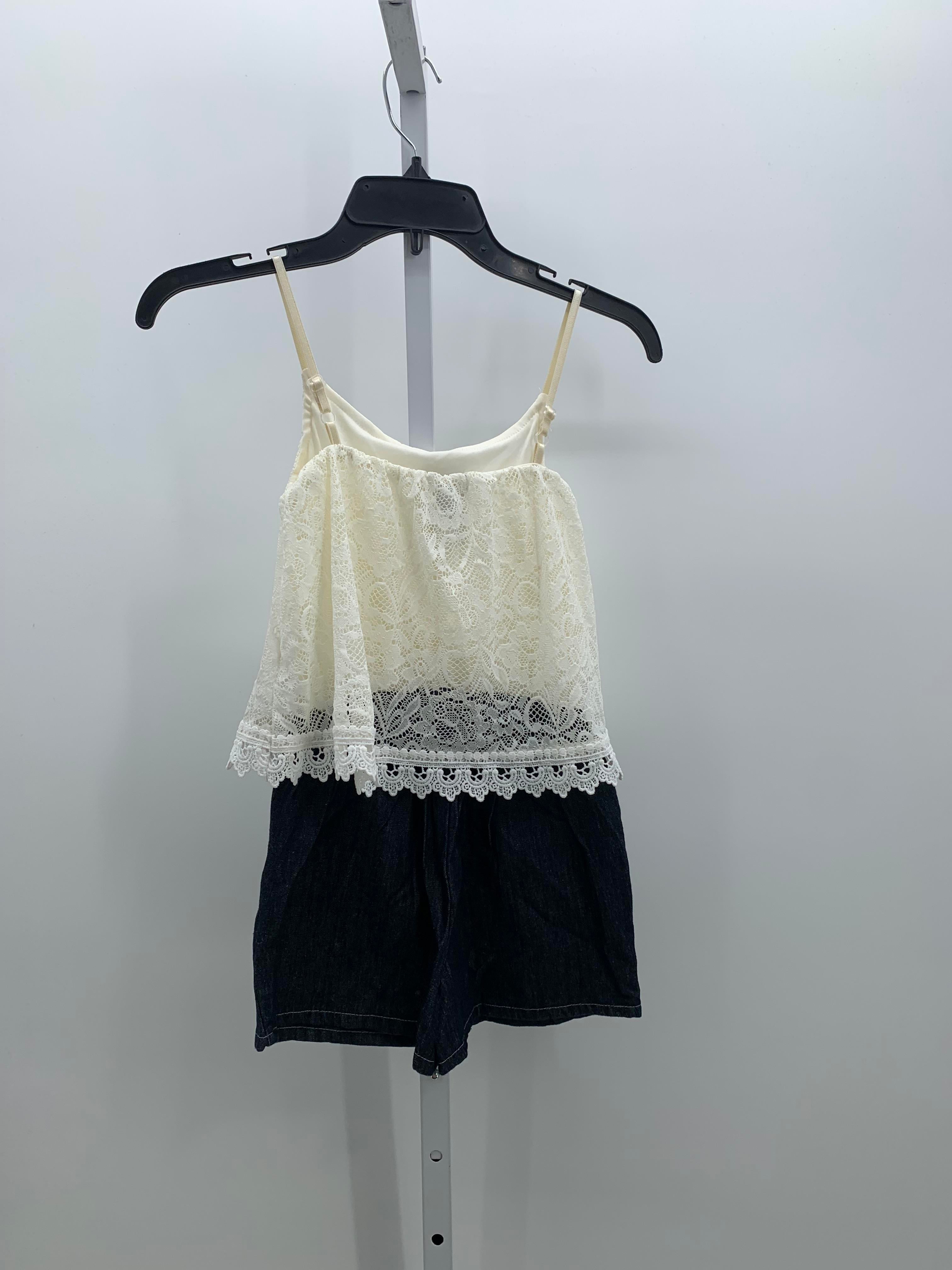 Limited Too Size 7-8 Girls Sleeveless Romper