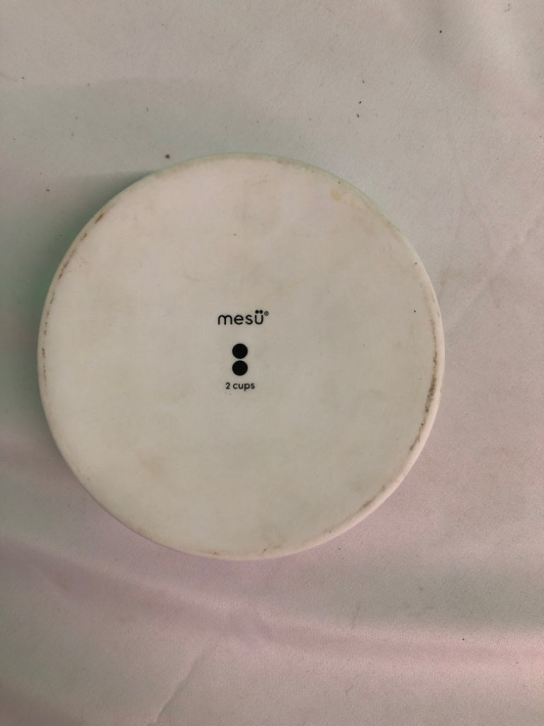 6 CERAMIC 1/2cup -2CUPS PORTION BOWLS MESU 2 "H X 6" DIAM