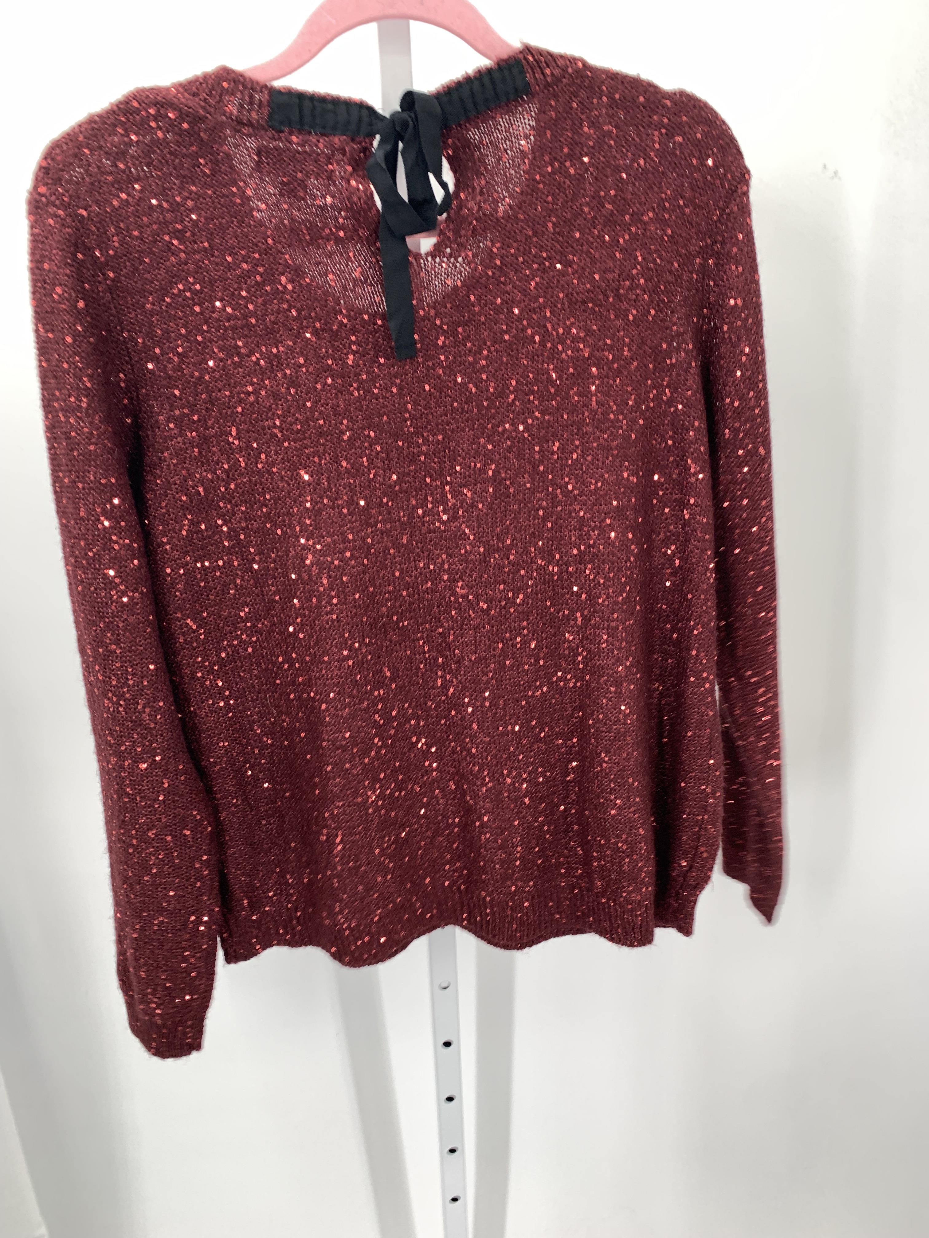 A.N.A. Size Large Misses Long Slv Sweater