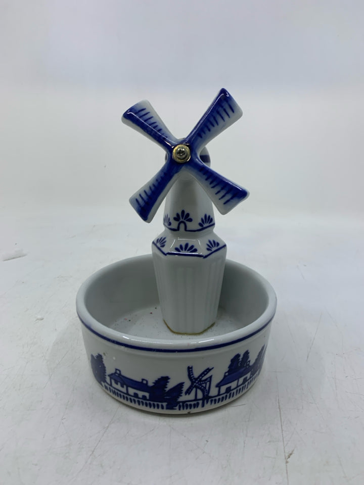 WINDMILL NUT BOWL.