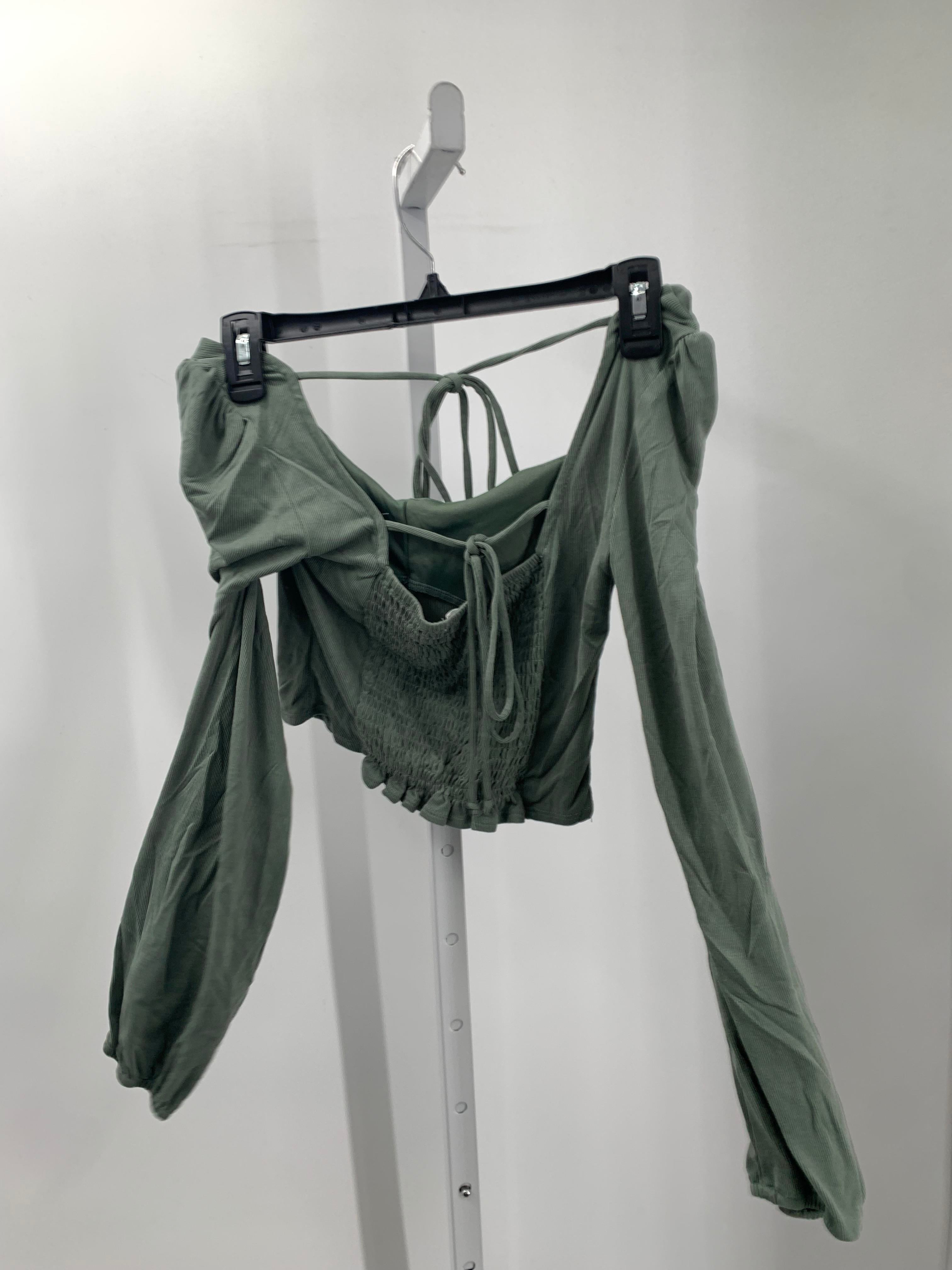 Size Small Juniors Long Sleeve Shirt