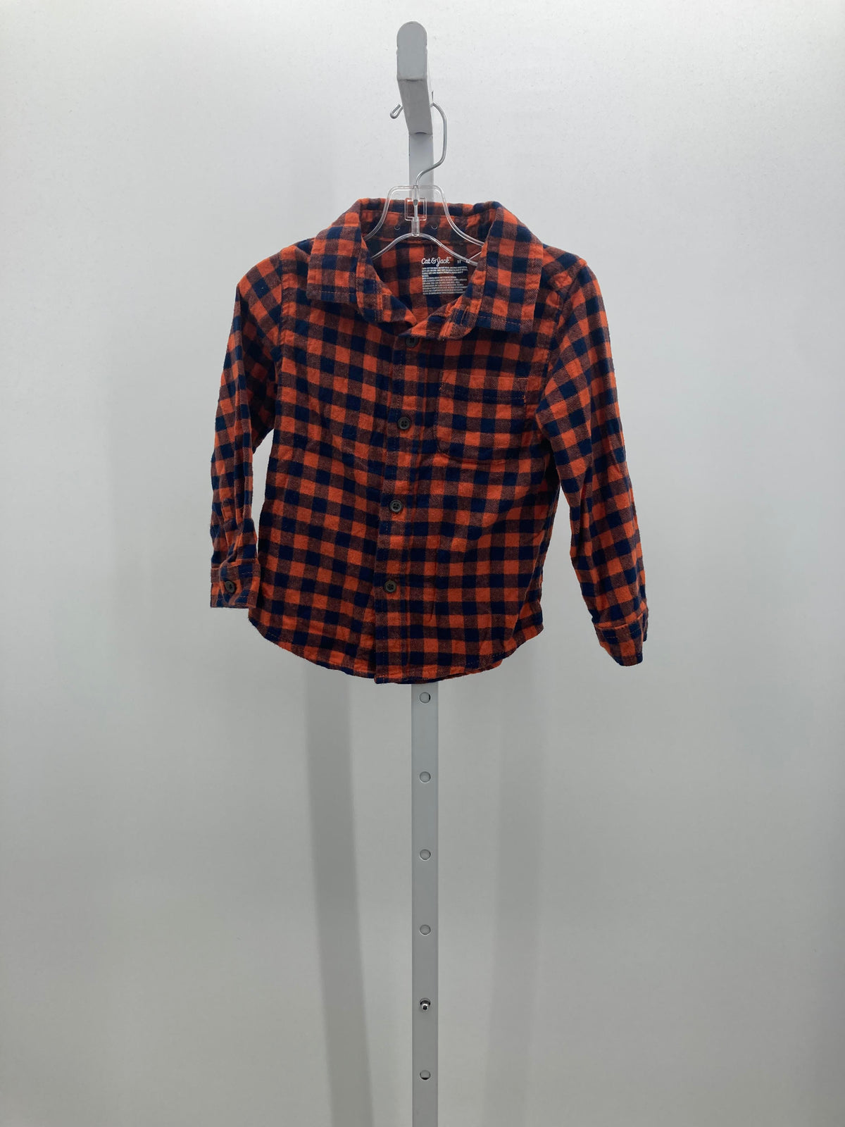 NAVY PLAID