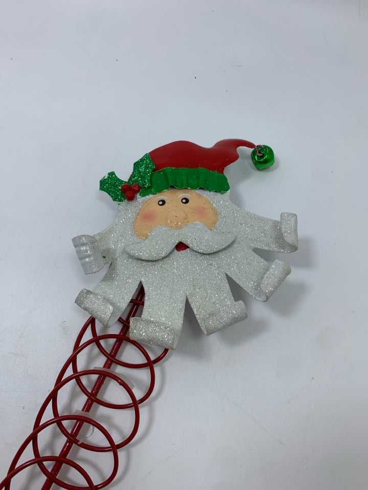 LONG SANTA CARD HOLDER.