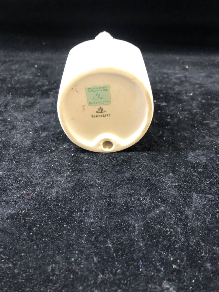 CERAMIC ANGEL TEA LIGHT HOLDER.