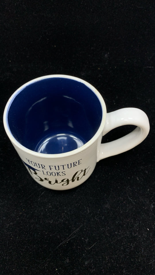 FUTURE LOOKS BRIGHT MUG.