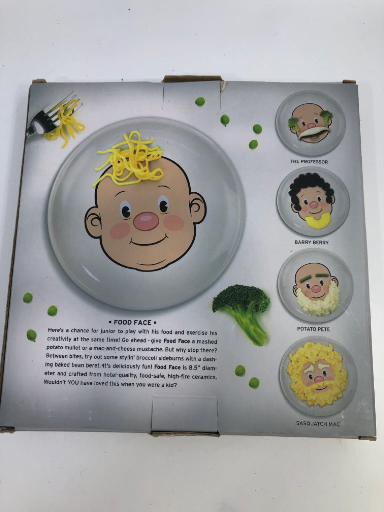 NIB FOOD FACE PLATE.